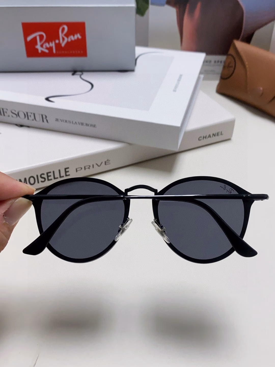 RAYBAN classic sunglasses hip-hop sunglasses for men and women