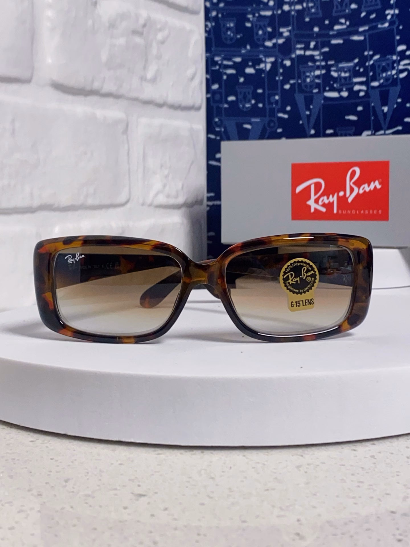 RayBan Ray-Ban 2025 new fashion men's sunglasses classic versatile sun protection sunglasses driving plate frame glasses glass lenses