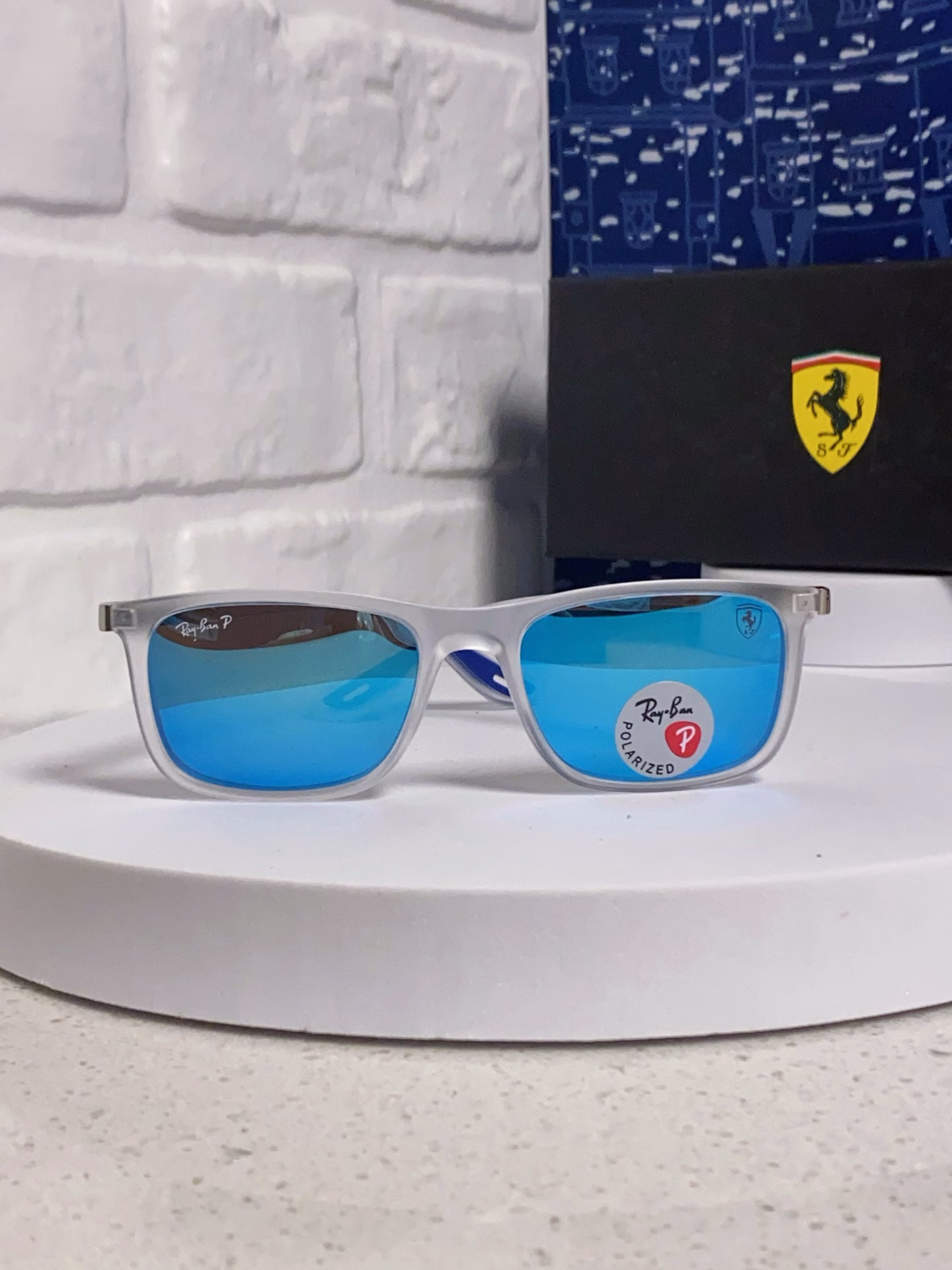 RayBan 2025 new HD resin sunglasses high-end plate sunglasses wayfarer glasses driving