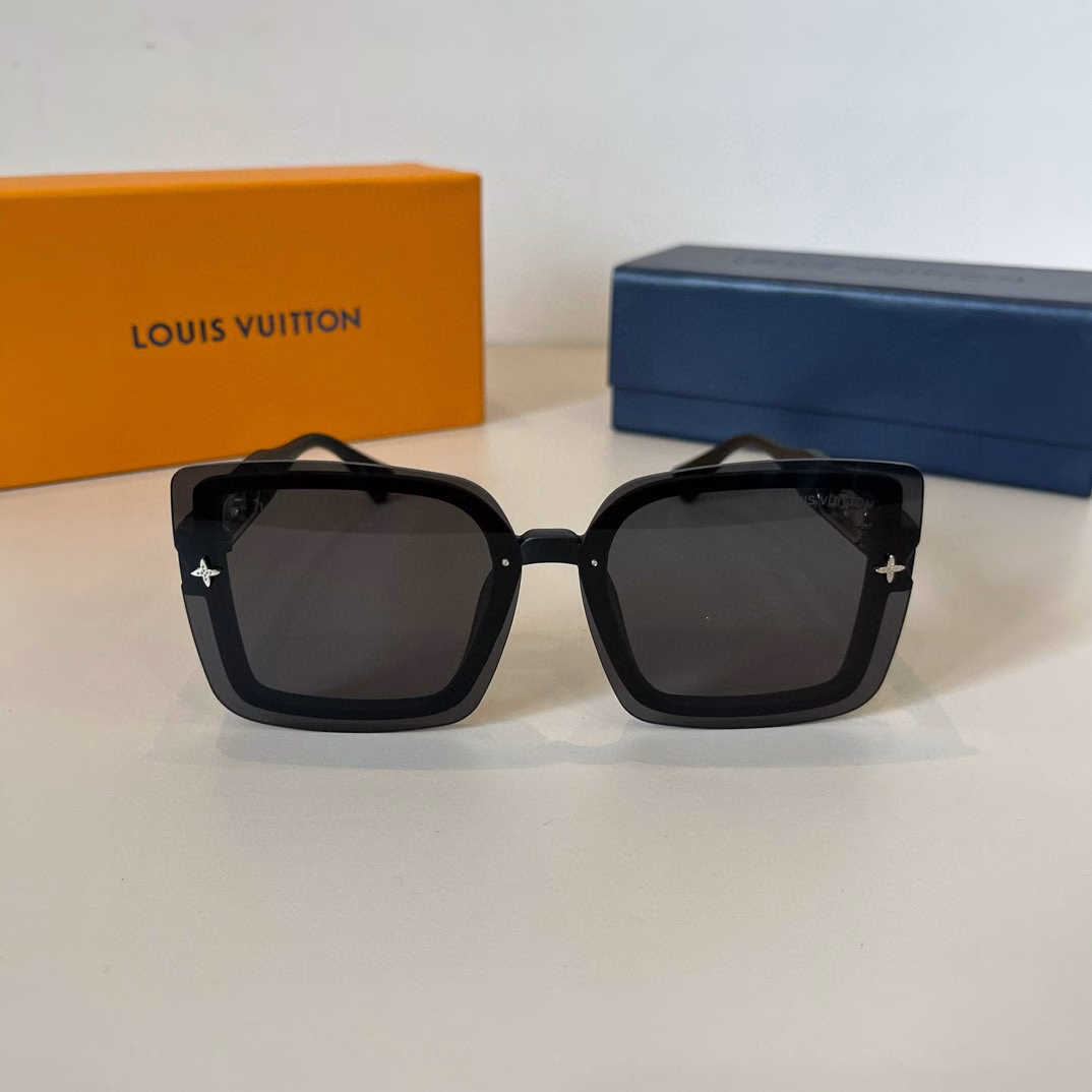 Louis Vuitton sunglasses, face-shaping visors, high-end and lightweight
