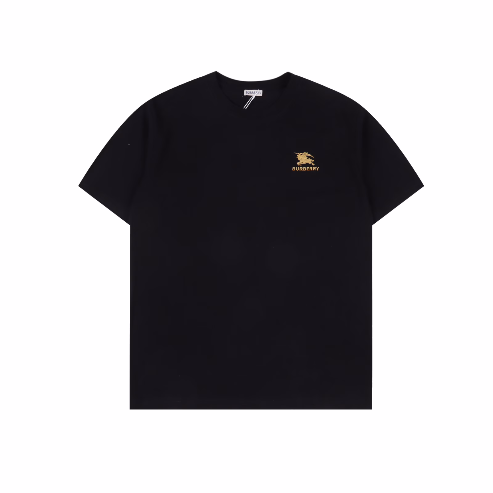 Burberry 25ss chest gold label warhorse embroidered short sleevesThe fabric is made of pure cotton combed cotton fabric, with a gold label warhorse embroidery on the chest, the upper body effect is loose and casual, versatile style, three labels are complete, and the same style for men and women