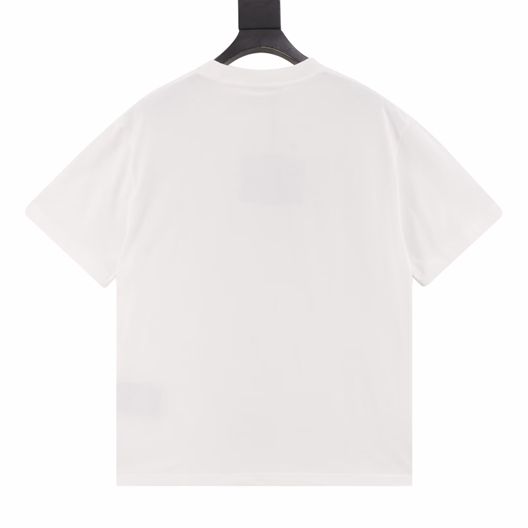 Celine Basic Patch Embroidered Short Sleeve