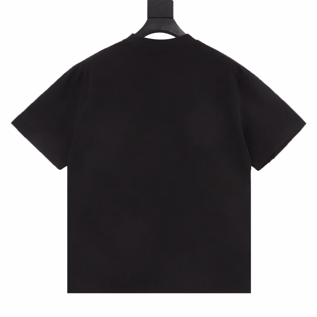 Celine Basic Patch Embroidered Short Sleeve