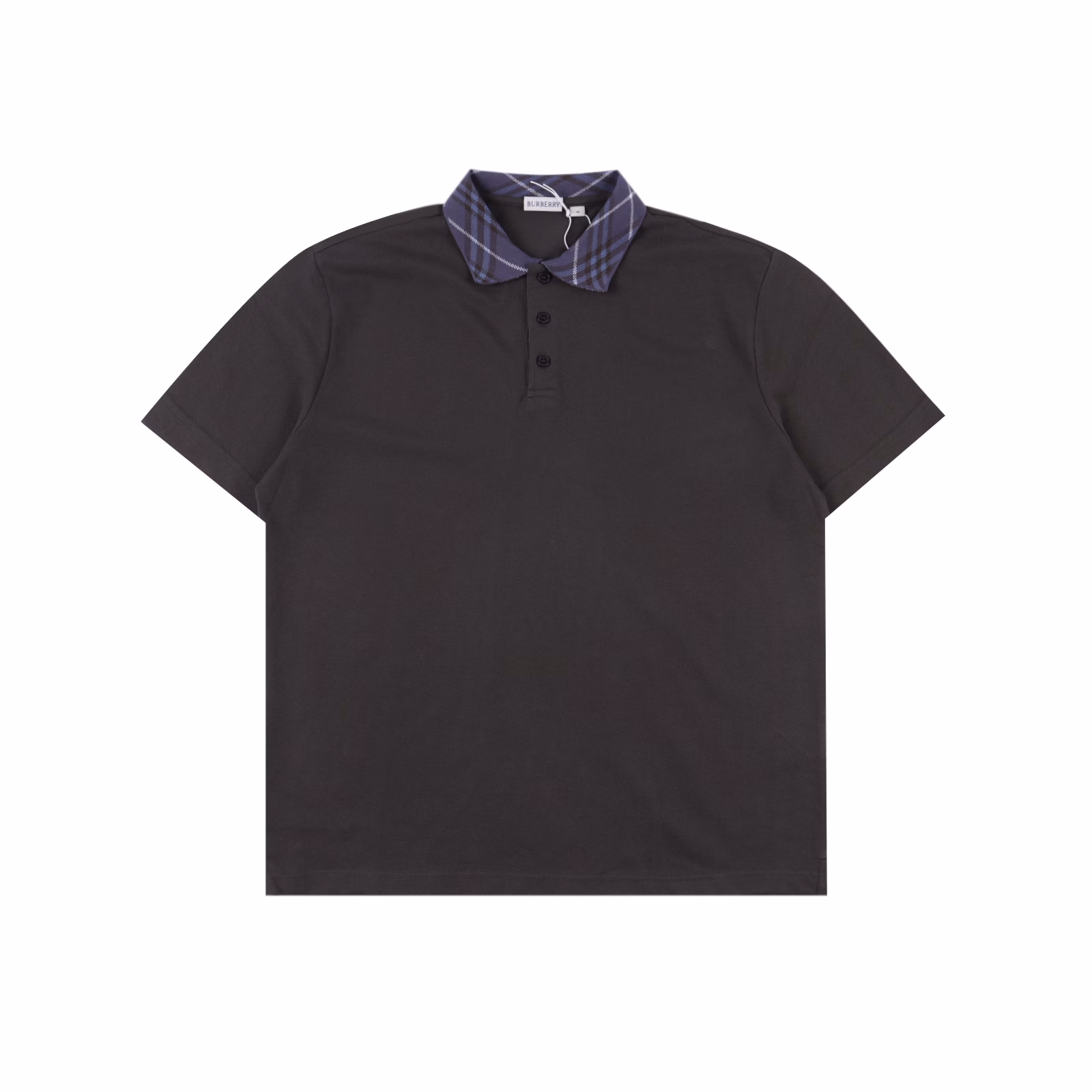 Burberry BBR Plaid Splicing Short Sleeve POLO ShirtOriginal custom 270g pique fabric, known for classic design and high-quality fabrics, using cotton pique mesh fabric produced in Italy or Portugal, some styles contain organic cotton material, both breathable and comfortable. Hem fork, custom-made encrypted plaid collar. Plaid collar, with mother-of-pearl buttons, highlights low-key luxury. Short-sleeved design is suitable for summer, navy blue, white and other colors are simple and versatile, suitable for daily leisure and business occasions.