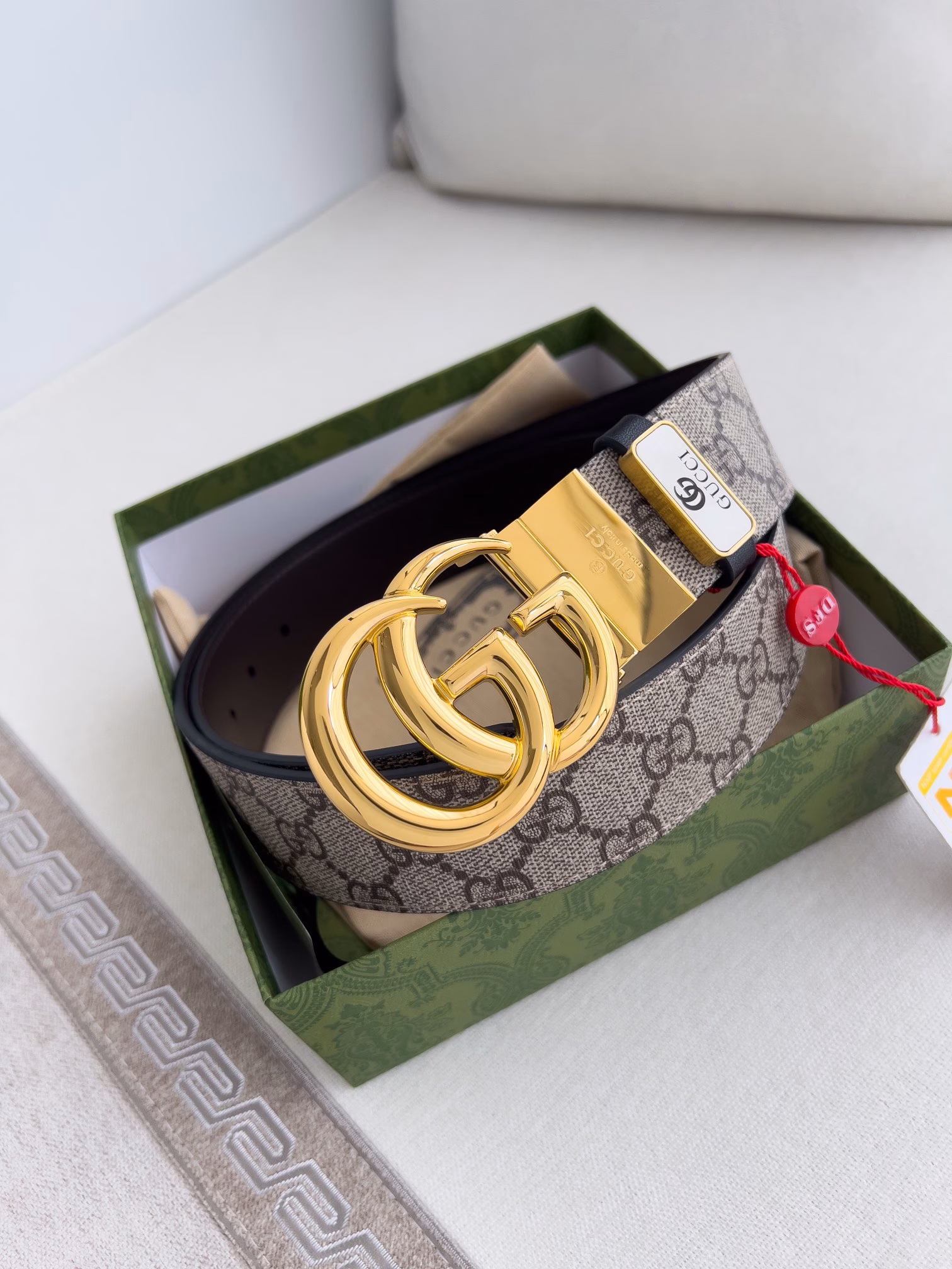 Product name: Gucci. Gucci·Original·Belt✈️·Belt P140Model: Buckle, pure copper buckle head, top layer cowhide, pictures taken in real life