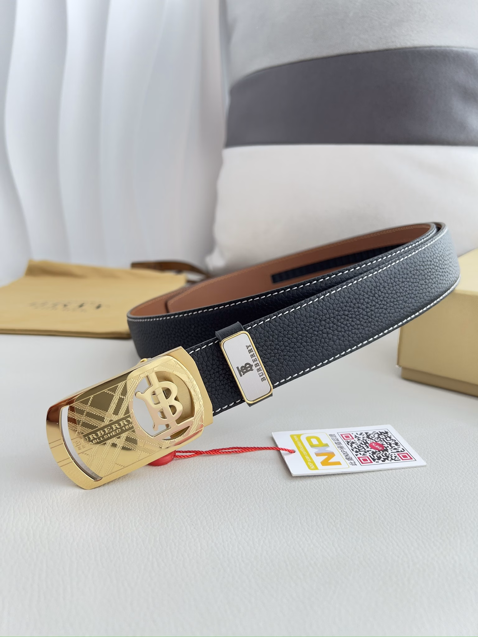 Product name: Burberry.Burberry Belt ✈️ Automatic Belt Belt P170Model: Automatic buckle, pure steel automatic buckle, automatic belt body, double-sided top layer cowhide
