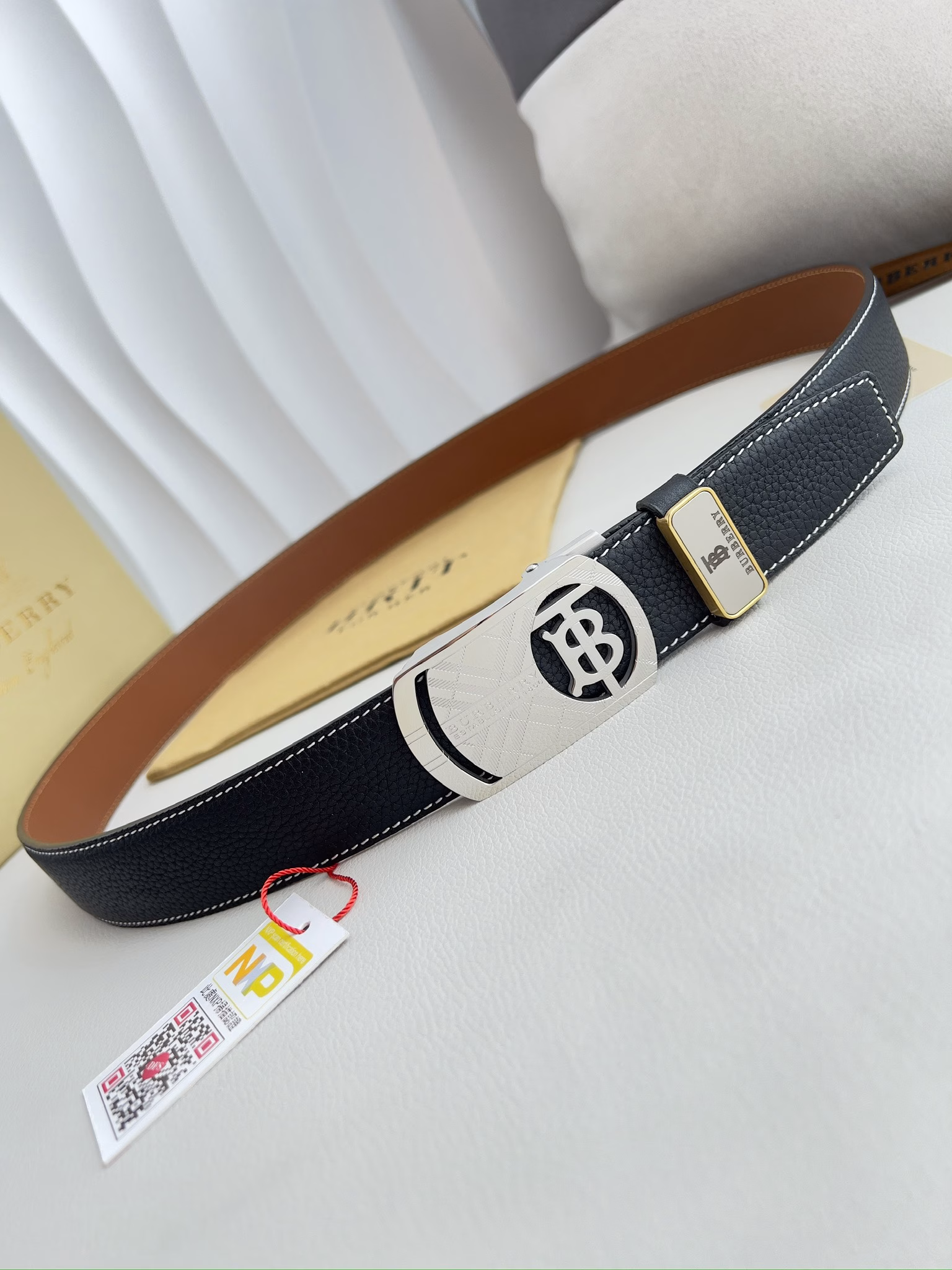 Product name: Burberry.Burberry Belt ✈️ Automatic Belt Belt P170Model: Automatic buckle, pure steel automatic buckle, automatic belt body, double-sided top layer cowhide