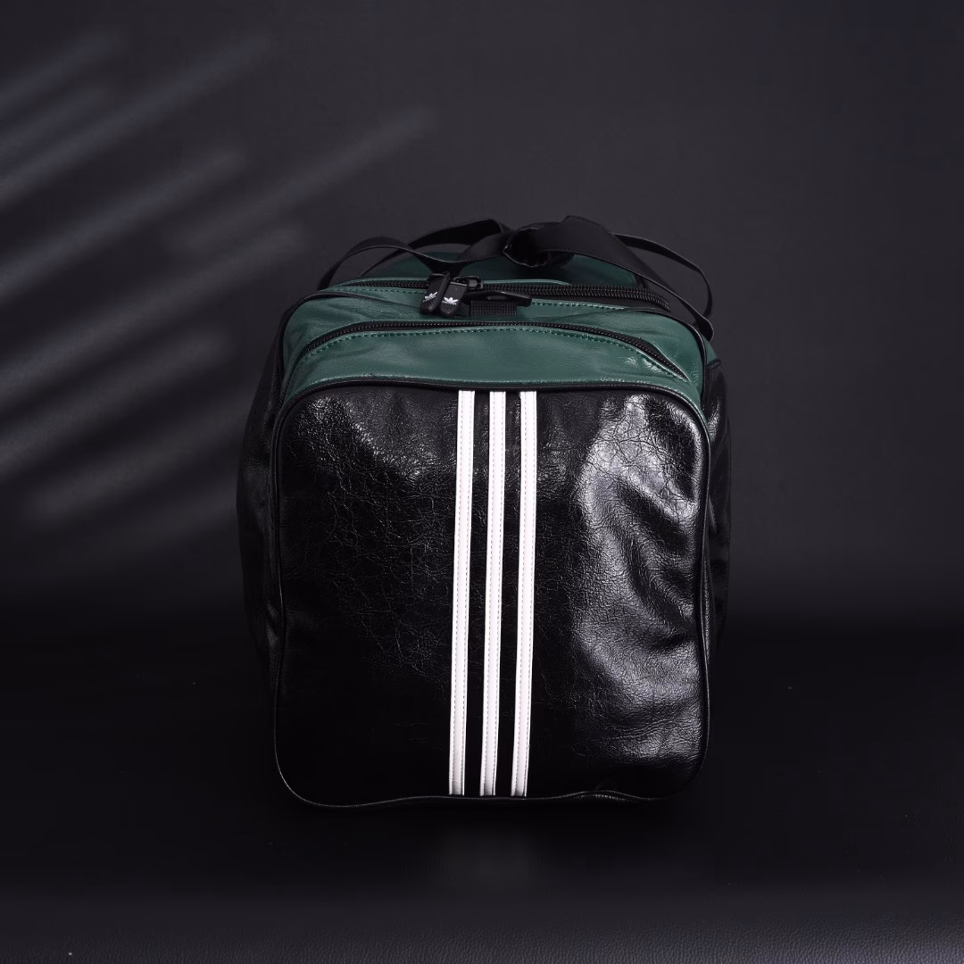 Balenciaga BLCG x adidas Three Stripes Distressed Grained Leather Tote Bag Travel Bag Large Bucket Gym Bag Top Quality Must-have for commuting, fitness, and travel, a must-have for traveling, with shoulder strap and large dust bag