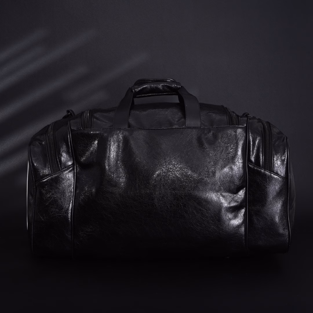 Balenciaga BLCG x adidas Three Stripes Distressed Grained Leather Tote Bag Travel Bag Large Bucket Gym Bag Top Quality Must-have for commuting, fitness, and travel, a must-have for traveling, with shoulder strap and large dust bag