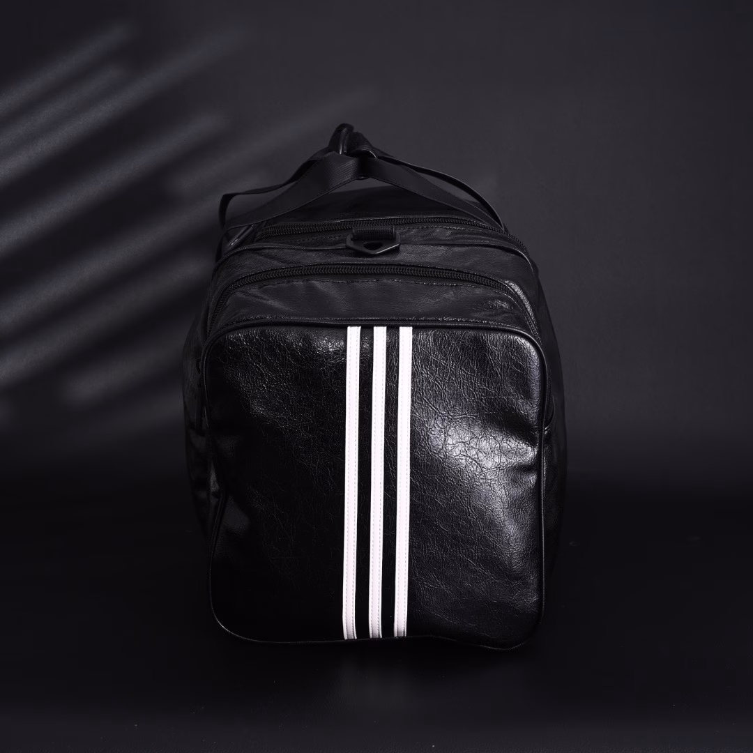 Balenciaga BLCG x adidas Three Stripes Distressed Grained Leather Tote Bag Travel Bag Large Bucket Gym Bag Top Quality Must-have for commuting, fitness, and travel, a must-have for traveling, with shoulder strap and large dust bag