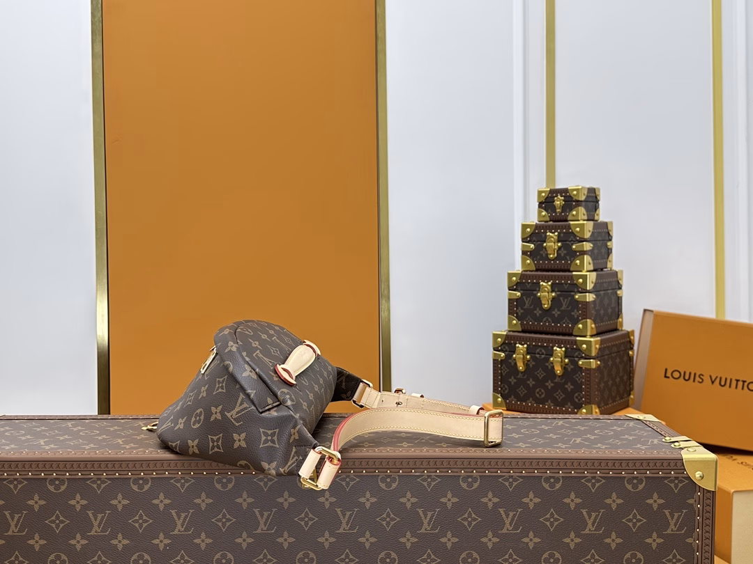 Made from classic Monogram canvas and embellished with a 