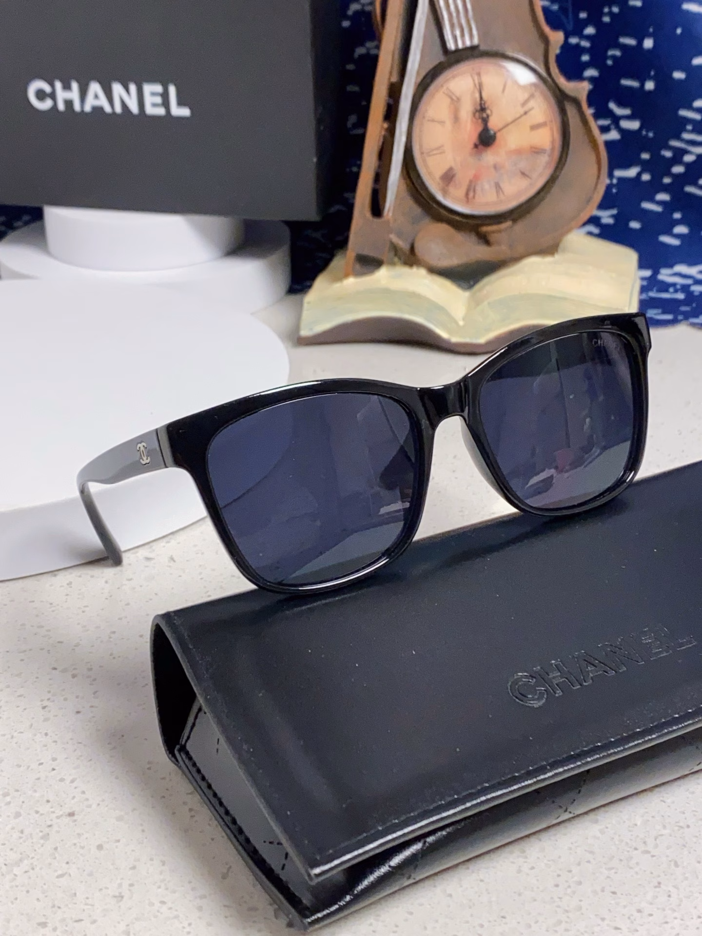 Chanel 🌶️The same style as An Qi baby 📸Female stars love the plain frame Anti-blue light