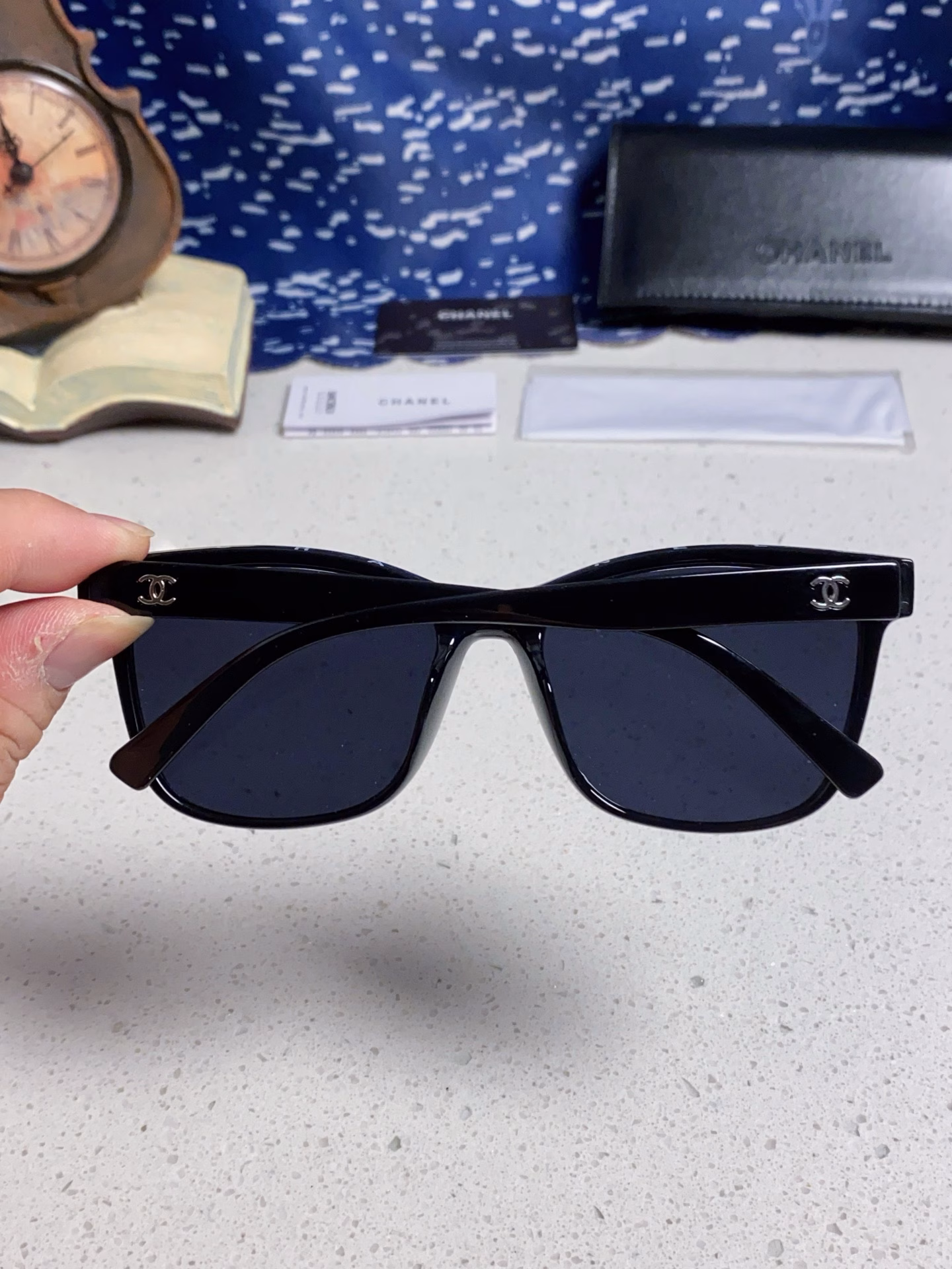 Chanel 🌶️The same style as An Qi baby 📸Female stars love the plain frame Anti-blue light