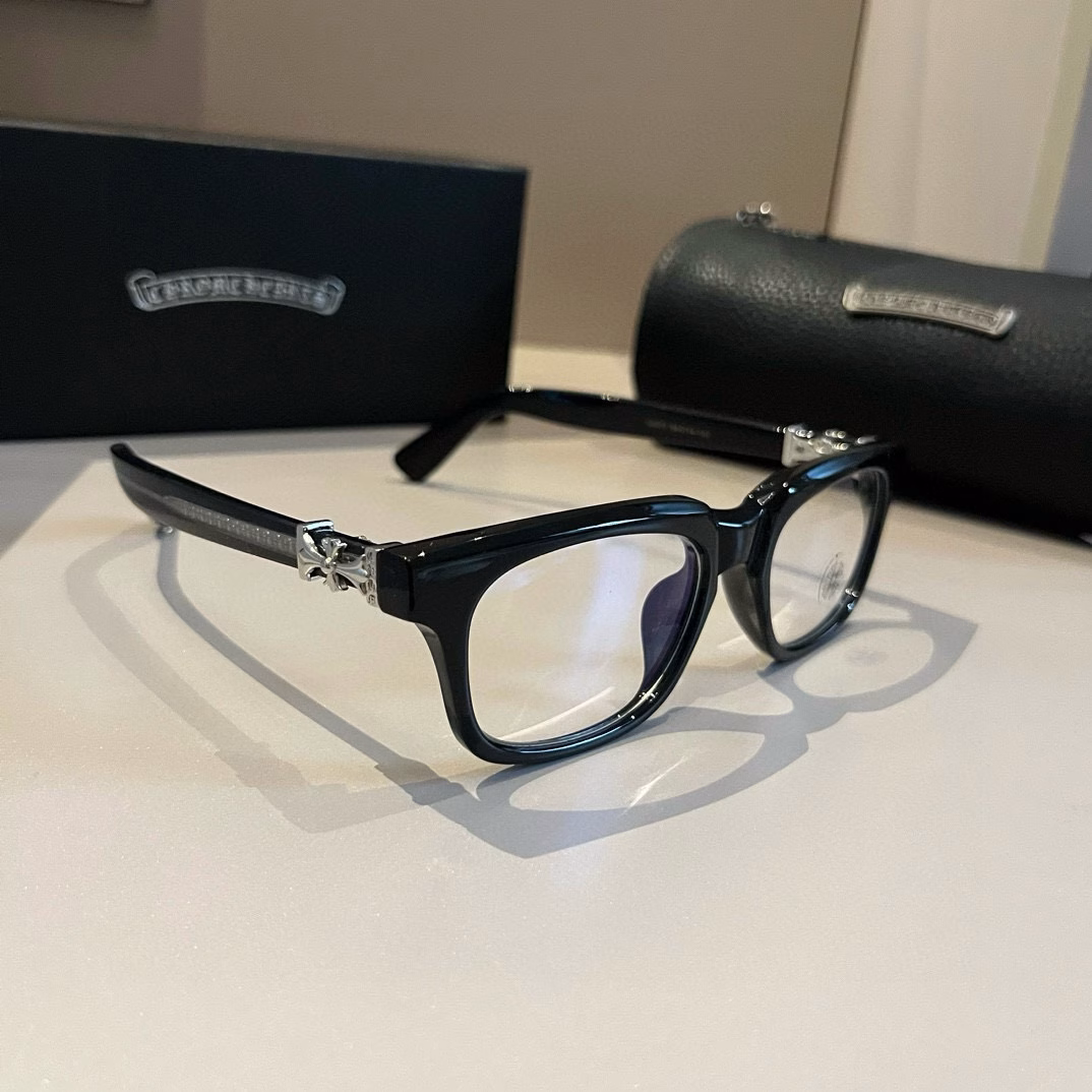 Chrome Hearts optical glasses for men and womenCRANRE HEARNT BONE PRONE IIIFashionable Chrome Hearts brand