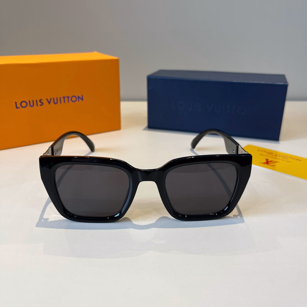 Louis Vuitton sunglasses, sun visors, high-end European and American style sunglasses, super modified