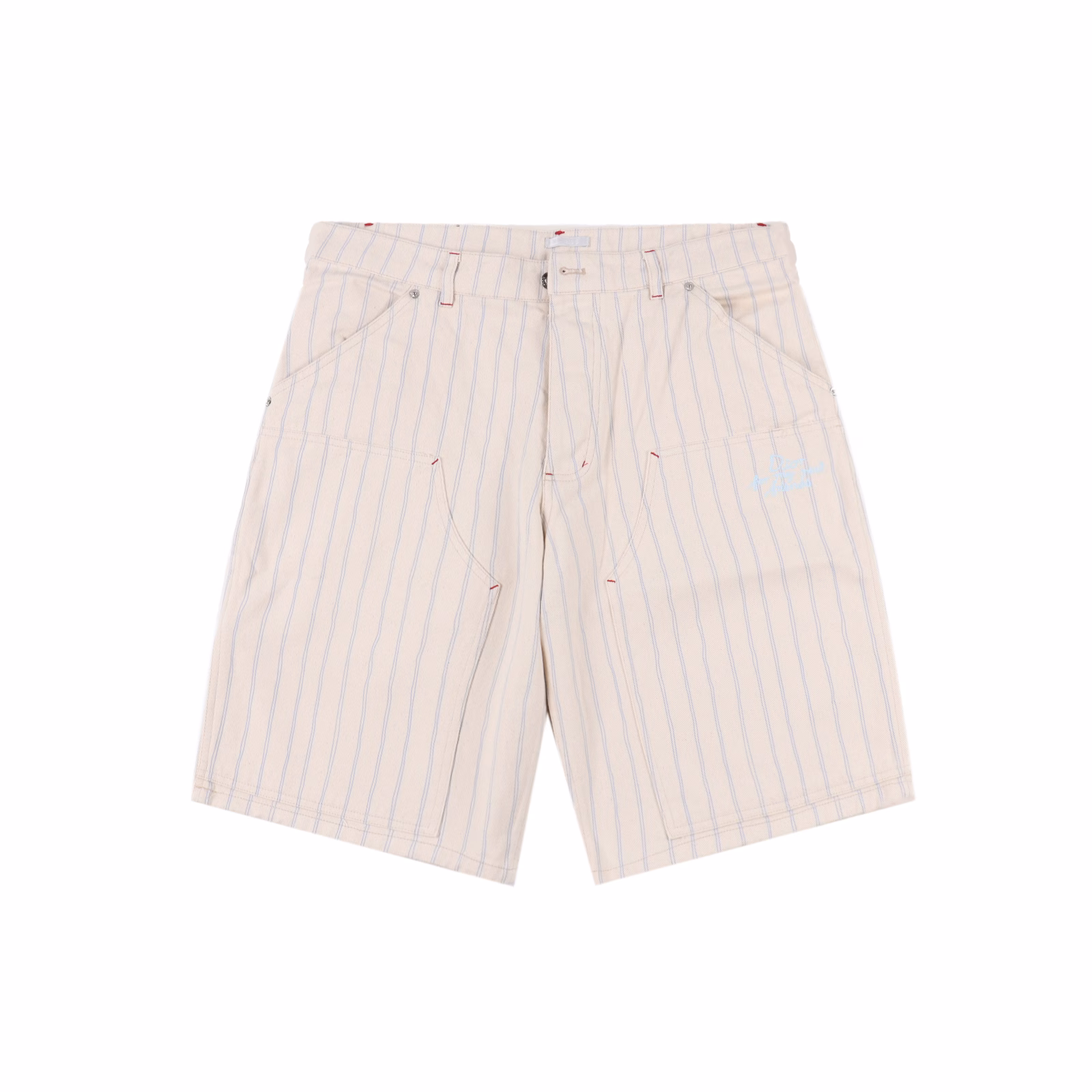 Dior 25ss pocket stripe letter shortsBased on French elegance, the new 25ss is inspired by street style. The classic silhouette is reconstructed with three-dimensional cutting, decorated with pink stripe patterns, single-breasted buttons neatly tighten the body shape, high-grade cotton blended fabric, low-key color interprets the relaxed feeling of wearing, the upper body is low-key and high-end, very beautiful boutique, the sewing machine is firm and tight, and the hidden button closure makes the design more exquisite. Can be worn with daily clothes