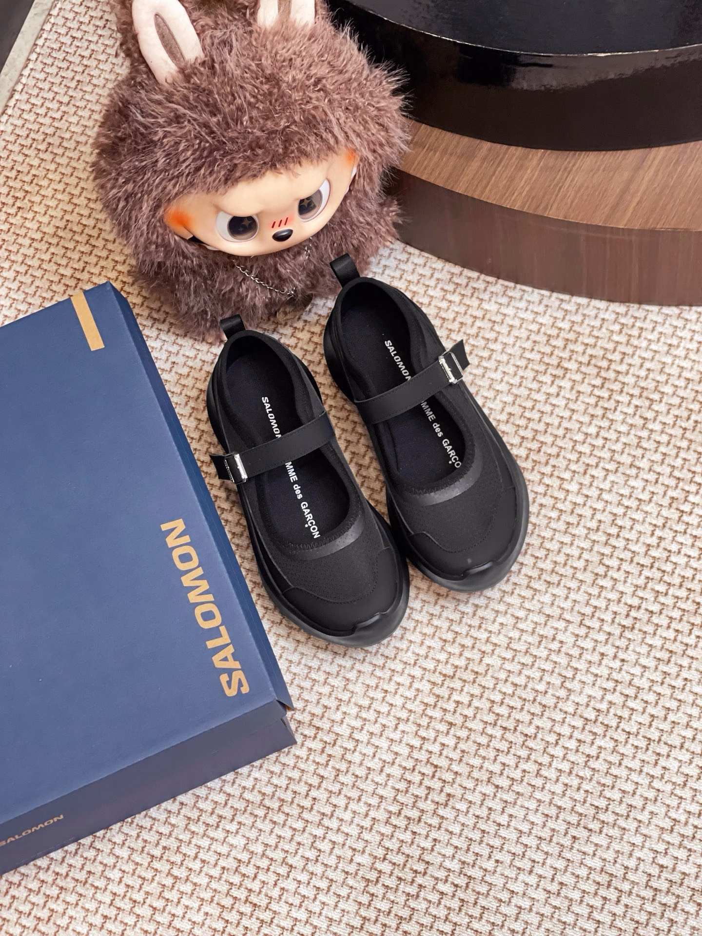 SALOMON co-branded MM6 thick-soled shoes‼ ️The whole pair of shoes is purchased from Zp, developed and created, all customized materials, exclusive mold outsole, all details are shipped according to the version, and even the packaging is the same as the original