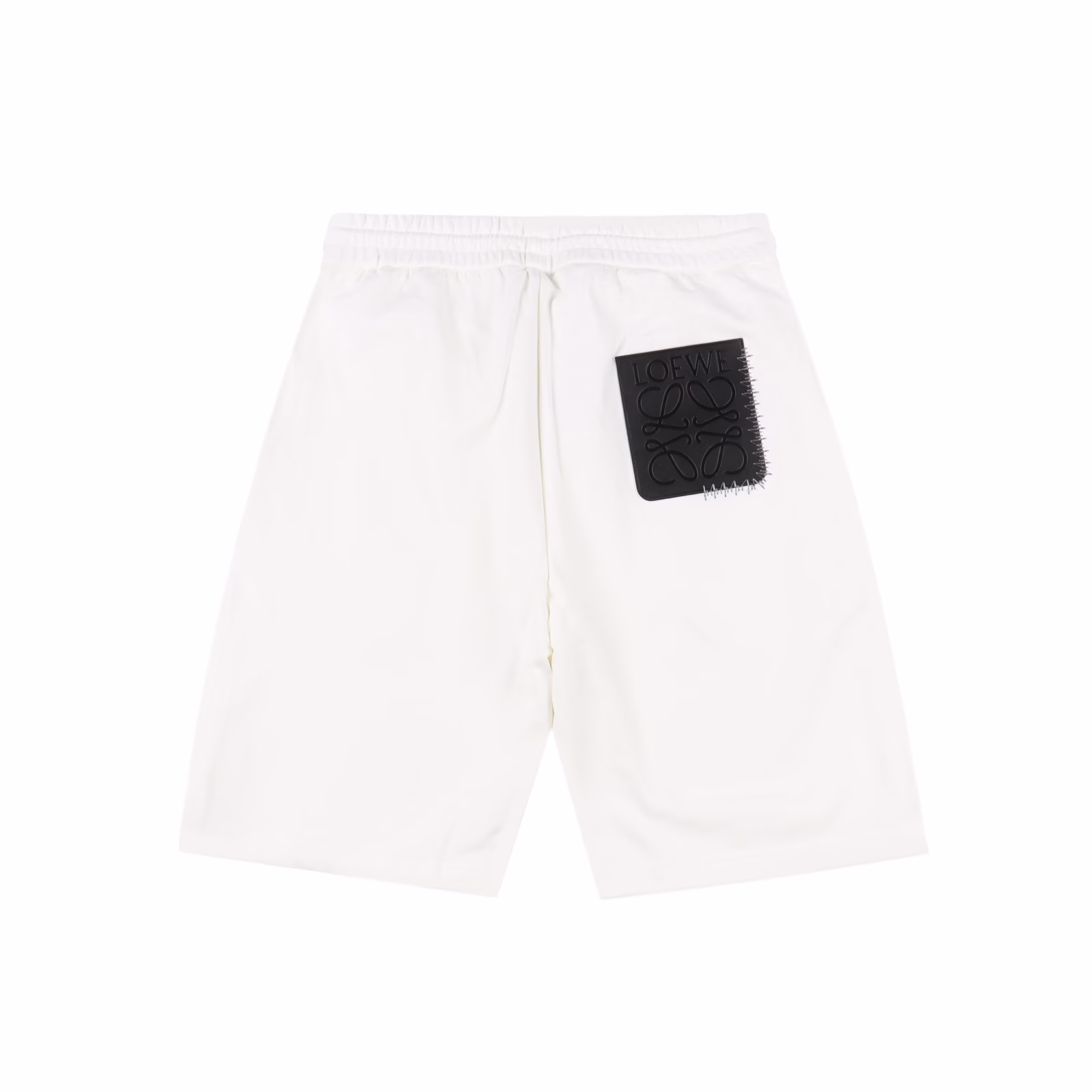 Loewe Herringbone Curve Embroidery ShortsThe fabric is made of 380g pure cotton terry fabric, which is dyed and then etched to make it silky and super soft.The texture of the fabric is clear and obvious, the drape is excellent, and the workmanship is exquisite and meets the export standards.The embroidery process uses the Behringer embroidery machine to make the embroidery color fuller and the embroidery more three-dimensional.It is highly breathable and comfortable, with impeccable details and a delicate and soft feel! The upper body version is superb!