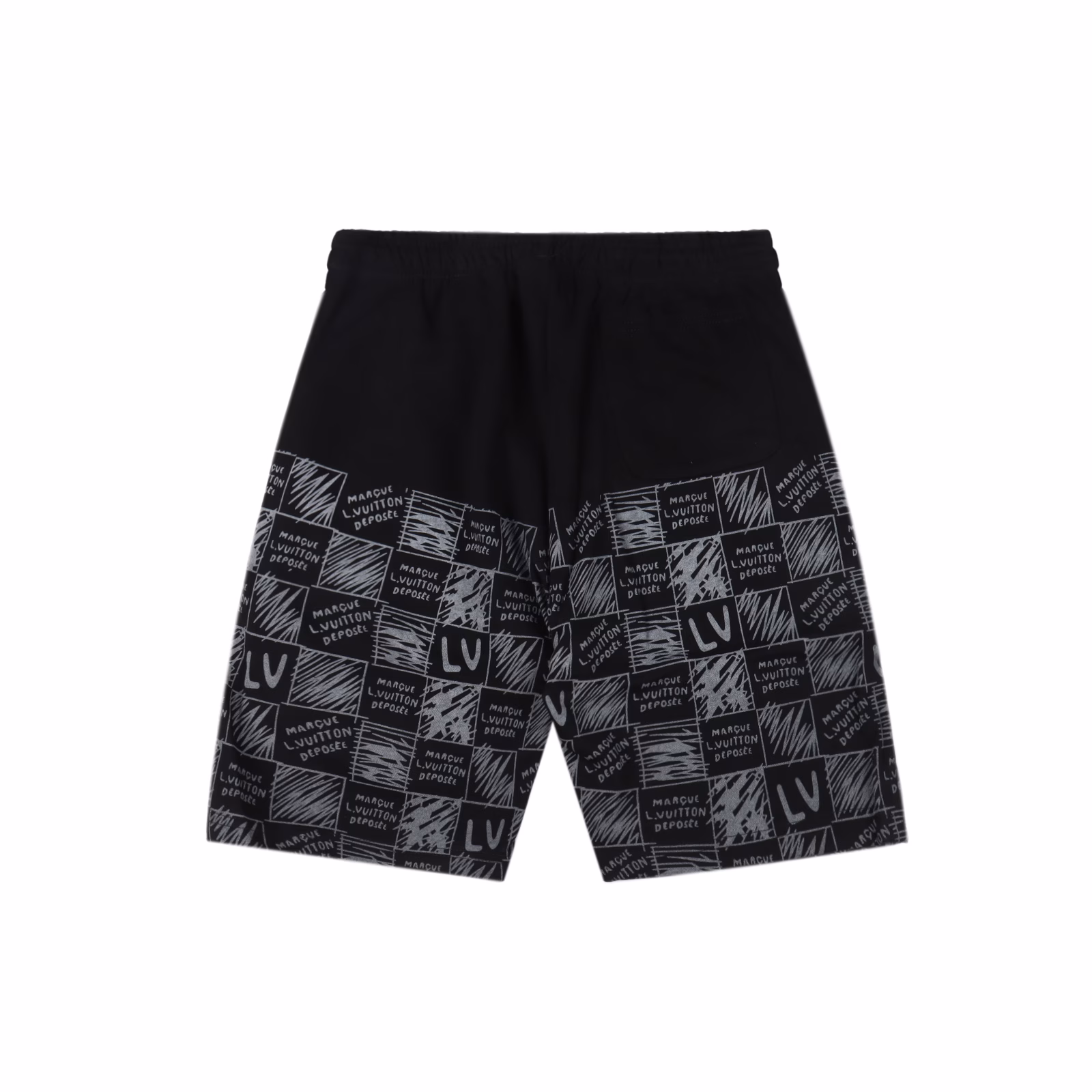Louis Vuitton 25ss full-print checkerboard logo digital direct-injection shortsThe custom 400g terry fabric is thick and not only ensures the comfort of wearing, but also provides a soft and skin-friendly experience.It also gives the shorts a certain sense of stiffness, making the overall shape more stylish! The process uses Kangli digital direct-injection checkered letter logo.This advanced technology can achieve a colorful and detailed pattern printing effect.The letter logo is cleverly integrated into the checkerboard. There is also a back pocket. This design not only increases the practicality of the shorts, but also enhances the overall fashion sense and casual atmosphere. Combined with the overall direct-injection full-print checkered appearance design, the shorts are both fashionable and practical.