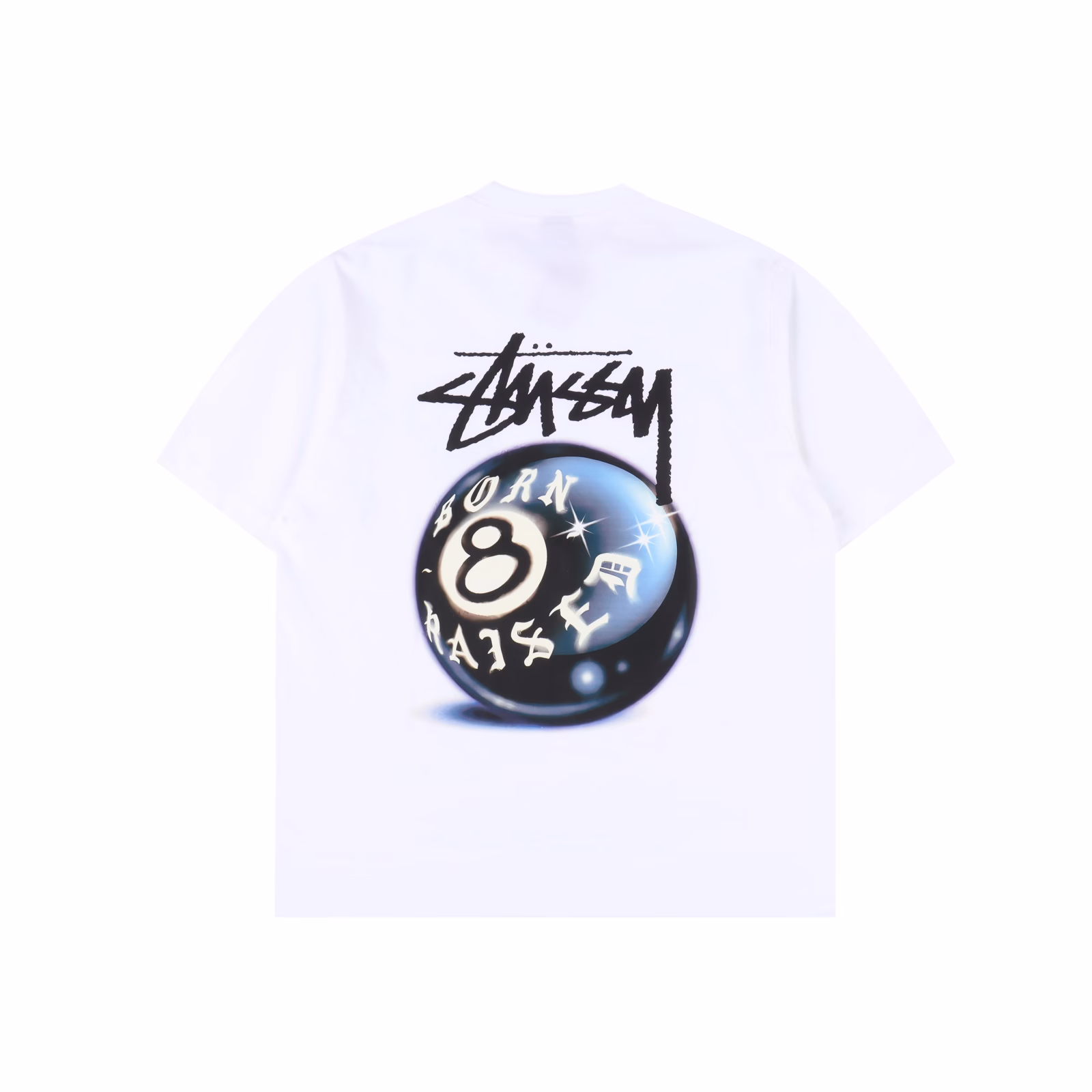 Stussy 24ss Sanskrit Black 8 Billiards Printed Short SleevesThe fabric is made of 220g combed cotton, customized 32 1*1 thread, the garment is washed twice, the fabric is comfortable and skin-friendly without any strange feeling, the custom-made dyed fabric has high textile density, good drape, and is not easy to deform. The thick weave plus the compact spinning process will not affect the breathability of the fabric. The color saturation is very high. The imported digital direct printing process, four needles and five threads on the shoulders, the lines are neat, a versatile and good-looking short sleeve, the loose version hides the flesh and makes you look thin, and it is not picky