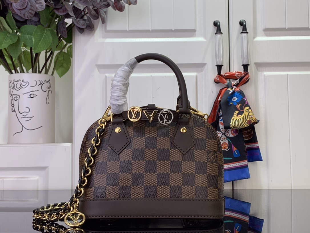 The LV&I collection launches this customisable kit, featuring the iconic Alma in an exclusive mini size. Designed to create a personalised handbag unique to the wearer, there are seven styles to choose from, with a range of colours and finishes to choose from. Next, select a strap or chain before choosing add-ons such as a mirrored name tag or functional hair clip. Finally, three sliding charms are included, from the iconic padlock to the colourful Vivienne mascot