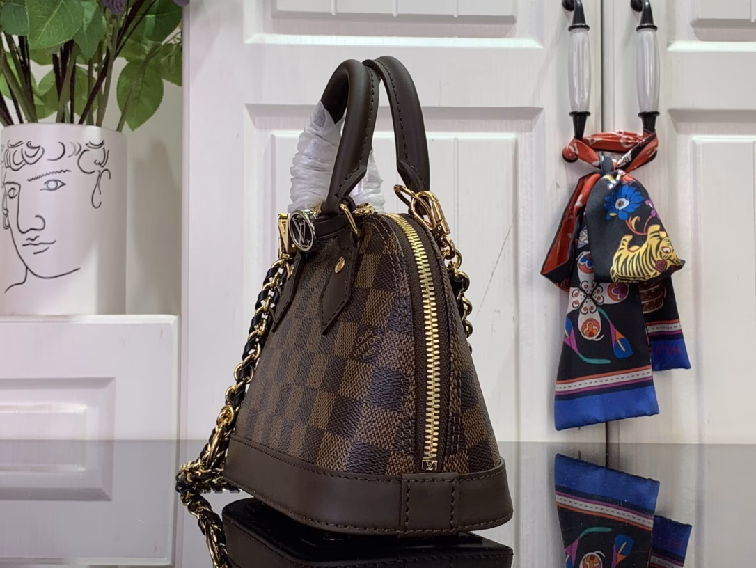 The LV&I collection launches this customisable kit, featuring the iconic Alma in an exclusive mini size. Designed to create a personalised handbag unique to the wearer, there are seven styles to choose from, with a range of colours and finishes to choose from. Next, select a strap or chain before choosing add-ons such as a mirrored name tag or functional hair clip. Finally, three sliding charms are included, from the iconic padlock to the colourful Vivienne mascot