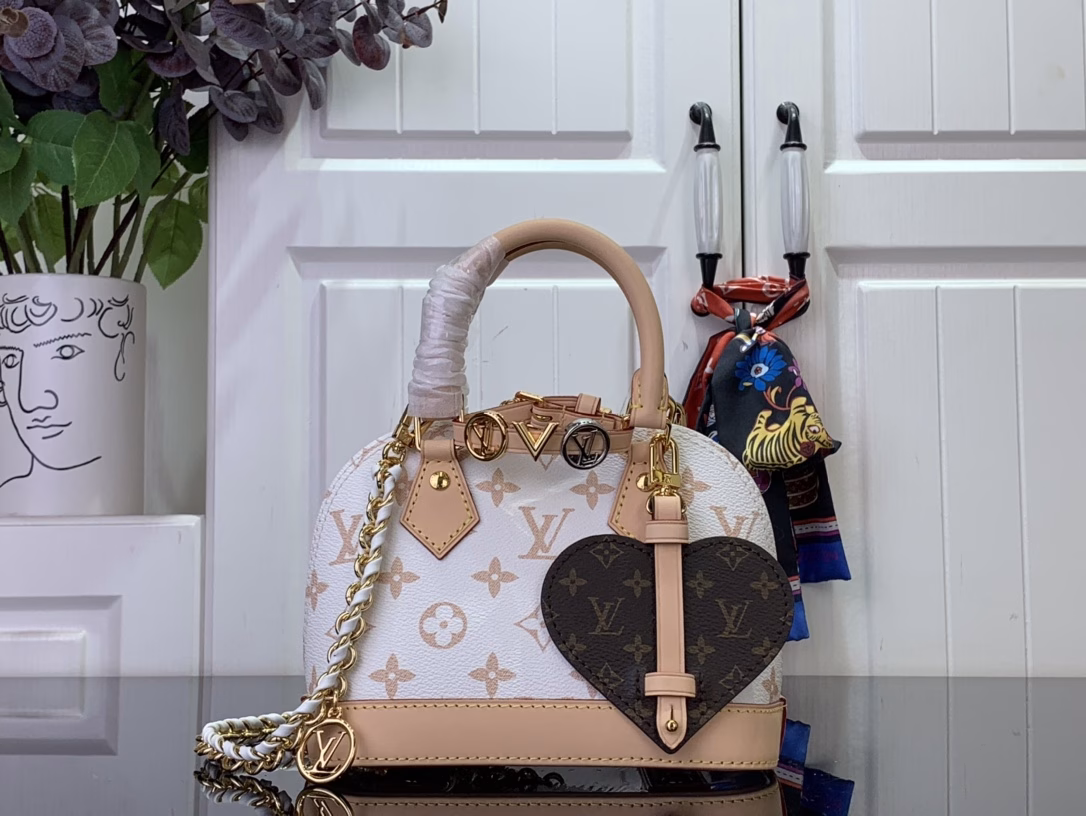 The LV&I collection launches this customisable kit, featuring the iconic Alma in an exclusive mini size. Designed to create a personalised handbag unique to the wearer, there are seven styles to choose from, with a range of colours and finishes to choose from. Next, select a strap or chain before choosing add-ons such as a mirrored name tag or functional hair clip. Finally, three sliding charms are included, from the iconic padlock to the colourful Vivienne mascot