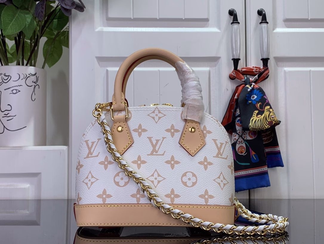 The LV&I collection launches this customisable kit, featuring the iconic Alma in an exclusive mini size. Designed to create a personalised handbag unique to the wearer, there are seven styles to choose from, with a range of colours and finishes to choose from. Next, select a strap or chain before choosing add-ons such as a mirrored name tag or functional hair clip. Finally, three sliding charms are included, from the iconic padlock to the colourful Vivienne mascot