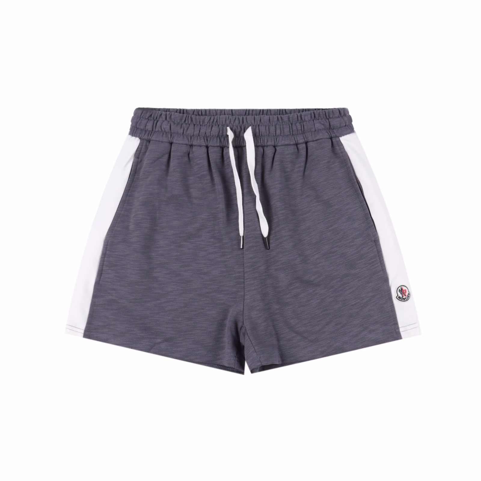 Monogram four-color white-edged logo shortsFashionable tailoring design, both individual and simple, neat and tight lining, soft and delicate touch, comfortable and breathable, contrasting stitching, eye-catching and fashionable, classic metal Milano base triangle logo, the best choice, even better with the same style polo.