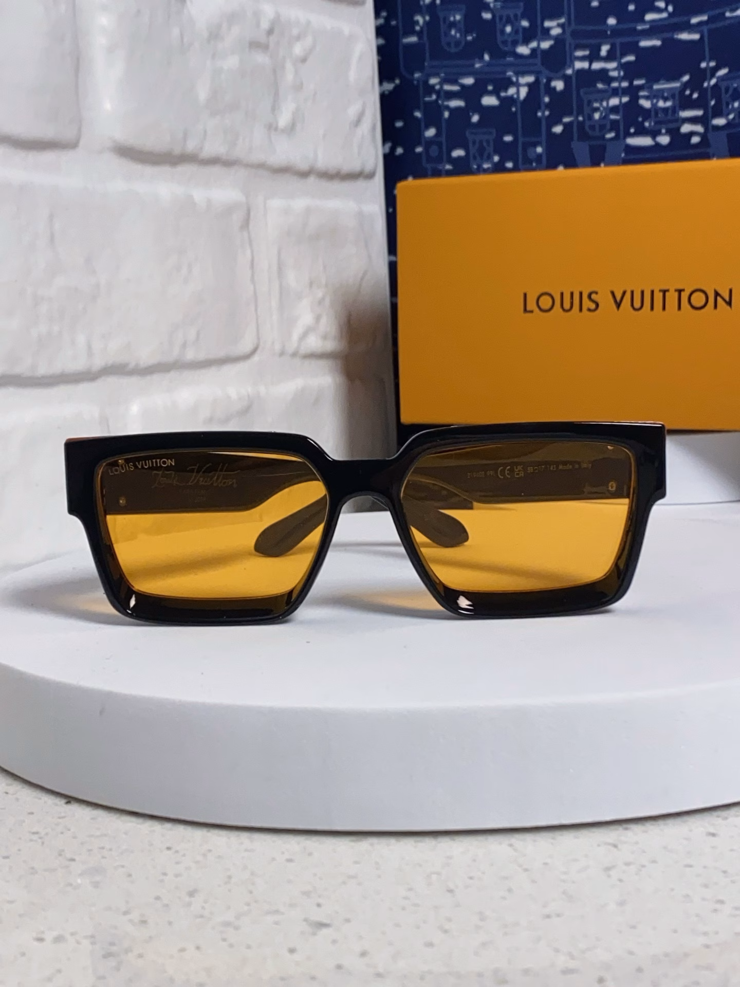 Louis Vuitton Lv2025 new millionaire square frame sun glasses European and American color men and women sunglasses cross-border modern fashion sunglasses