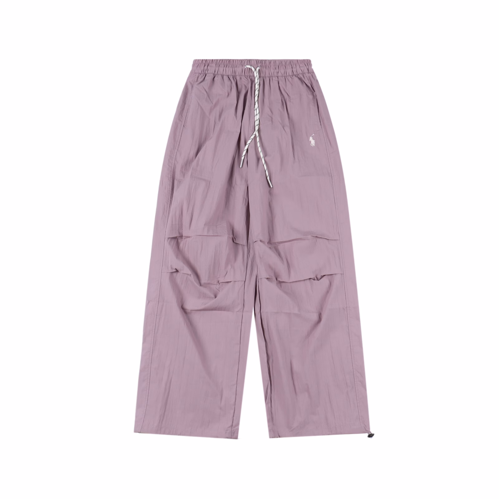 Ralph Lauren 24Fw Embroidered Small Logo Nylon PantsMade of high-quality washed cotton fabric, soft and breathable, the touch is like the breeze in the summer morning, refreshing and not stuffy. After special processing, the fabric has a slightly wrinkled texture, which not only retains the natural charm of cotton, but also adds a bit of casualness and uninhibitedness. It is quiet when walking, without annoying rustling sounds, and the texture is super good!The leg opening is adjustable, and you can switch between leggings and wide-leg pants at will, and it is super perfect no matter how you match it! The elastic waist design of the pants waist does not squeeze the belly, and the colors are versatile and easy to wear!It is suitable for dancing, climbing, shopping, and daily commuting. You can go out with any top!Every color is super beautiful, and there will be no color that will step on thunder