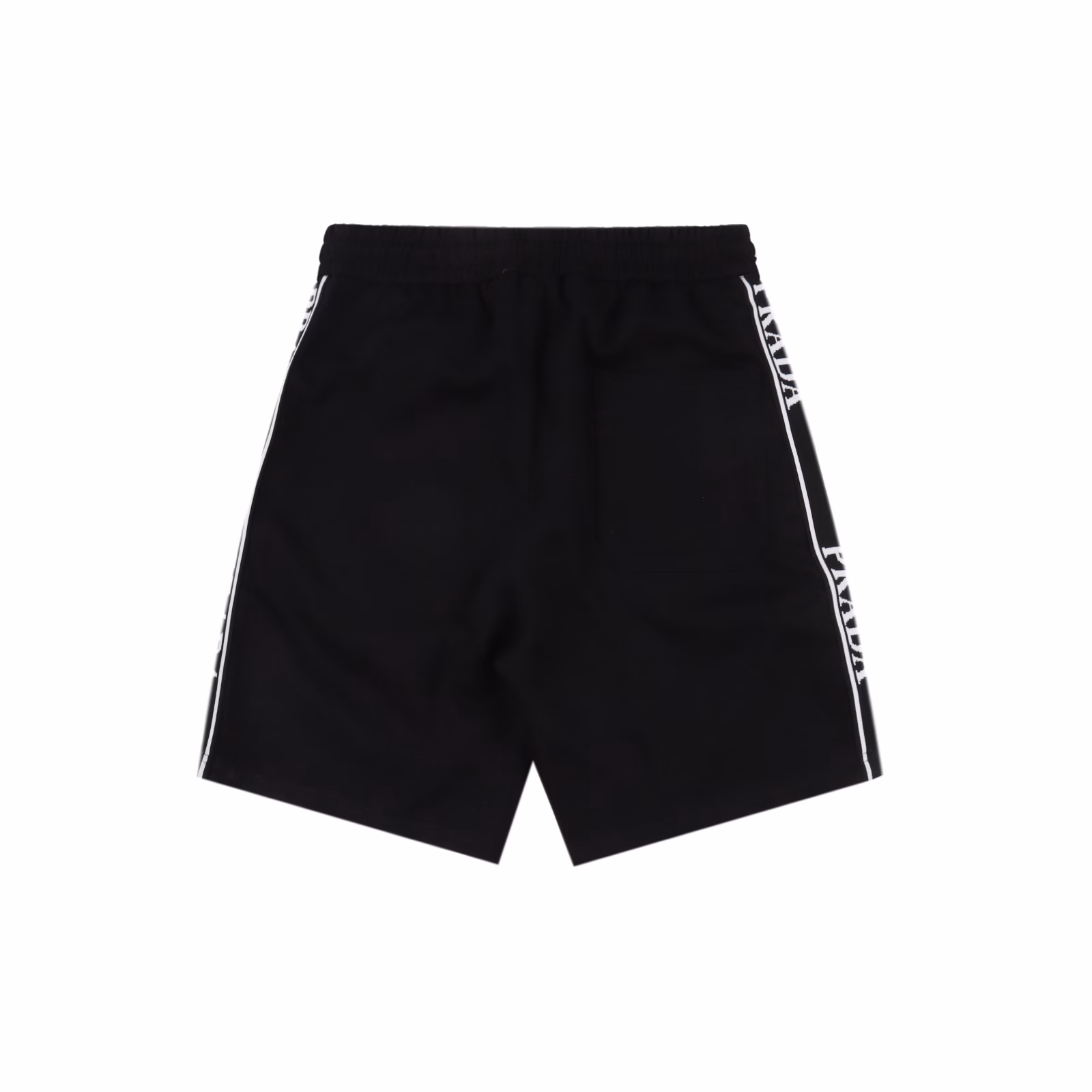 Prada 25ss logo webbing splicing metal triangle label shortsPants edge jacquard webbing splicing! The upper body effect is silky and soft, skin-friendly and sweat-absorbent! Exquisite and clear, high-end atmosphere!The inner edge is wrapped, and the sweat-absorbent strips at the waist are all sealed. The workmanship is very exquisite and neat!When worn alone with other tops, it is not monotonous and has a great sense of design! Composite elasticity and extensibility will not deform after long-term wear!A loose version that will never go wrong, easily presenting a trendy look! It is extremely suitable for daily life, sports, night running, and even clubbing