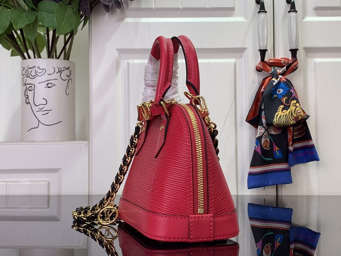 The LV&I collection launches this customisable kit, featuring the iconic Alma in an exclusive mini size. Designed to create a personalised handbag unique to the wearer, there are seven styles to choose from, with a range of colours and finishes to choose from. Next, select a strap or chain before choosing add-ons such as a mirrored name tag or functional hair clip. Finally, three sliding charms are included, from the iconic padlock to the colourful Vivienne mascot.