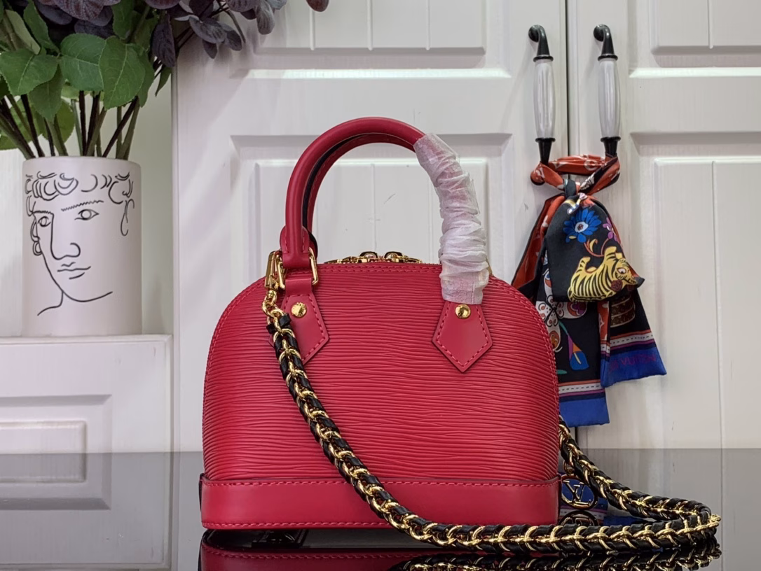The LV&I collection launches this customisable kit, featuring the iconic Alma in an exclusive mini size. Designed to create a personalised handbag unique to the wearer, there are seven styles to choose from, with a range of colours and finishes to choose from. Next, select a strap or chain before choosing add-ons such as a mirrored name tag or functional hair clip. Finally, three sliding charms are included, from the iconic padlock to the colourful Vivienne mascot.