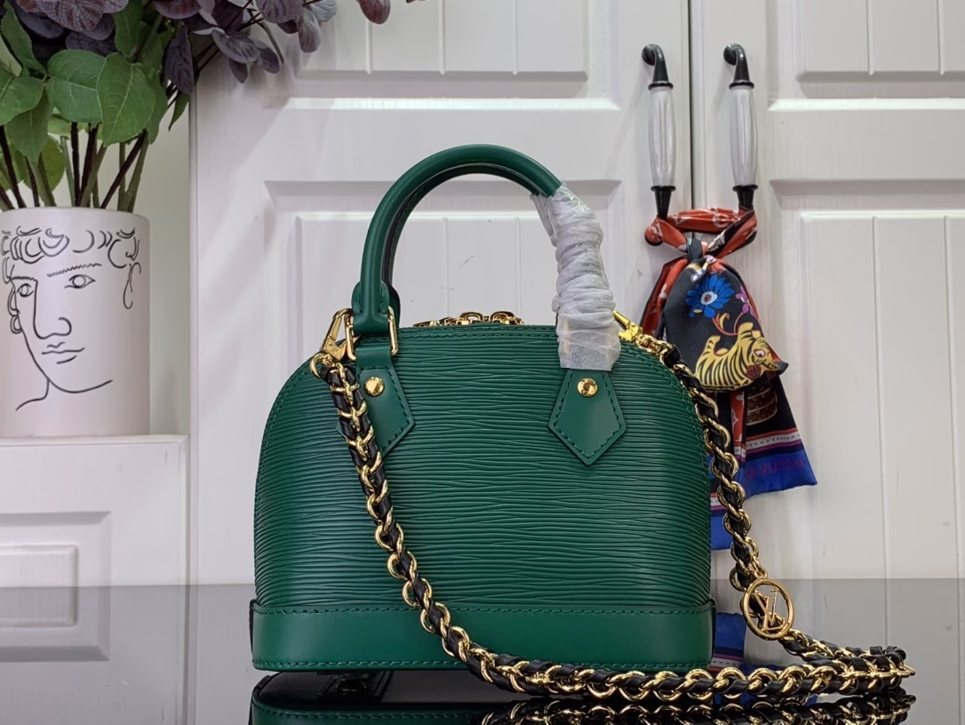 The LV&I collection launches this customisable kit, featuring the iconic Alma in an exclusive mini size. Designed to create a personalised handbag unique to the wearer, there are seven styles to choose from, with a range of colours and finishes to choose from. Next, select a strap or chain before choosing add-ons such as a mirrored name tag or functional hair clip. Finally, three sliding charms are included, from the iconic padlock to the colourful Vivienne mascot.
