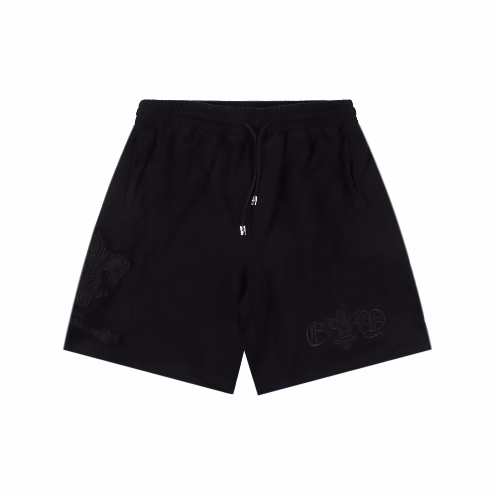 Chrome Hearts 25ss Scout Flower Applique ShortsInspired by the retro style of the 1980s, made of custom fabrics, the same style as the official style, the fabrics are processed by the same vat dyeing process, and feel comfortable and soft. They are both fashionable and individual. They are very suitable for both men and women. Whether they are paired with casual wear or formal occasions, they are super versatile and good-looking. A must-have for everyone, with hangtags, collar labels, and washed wheat, all three labels are complete
