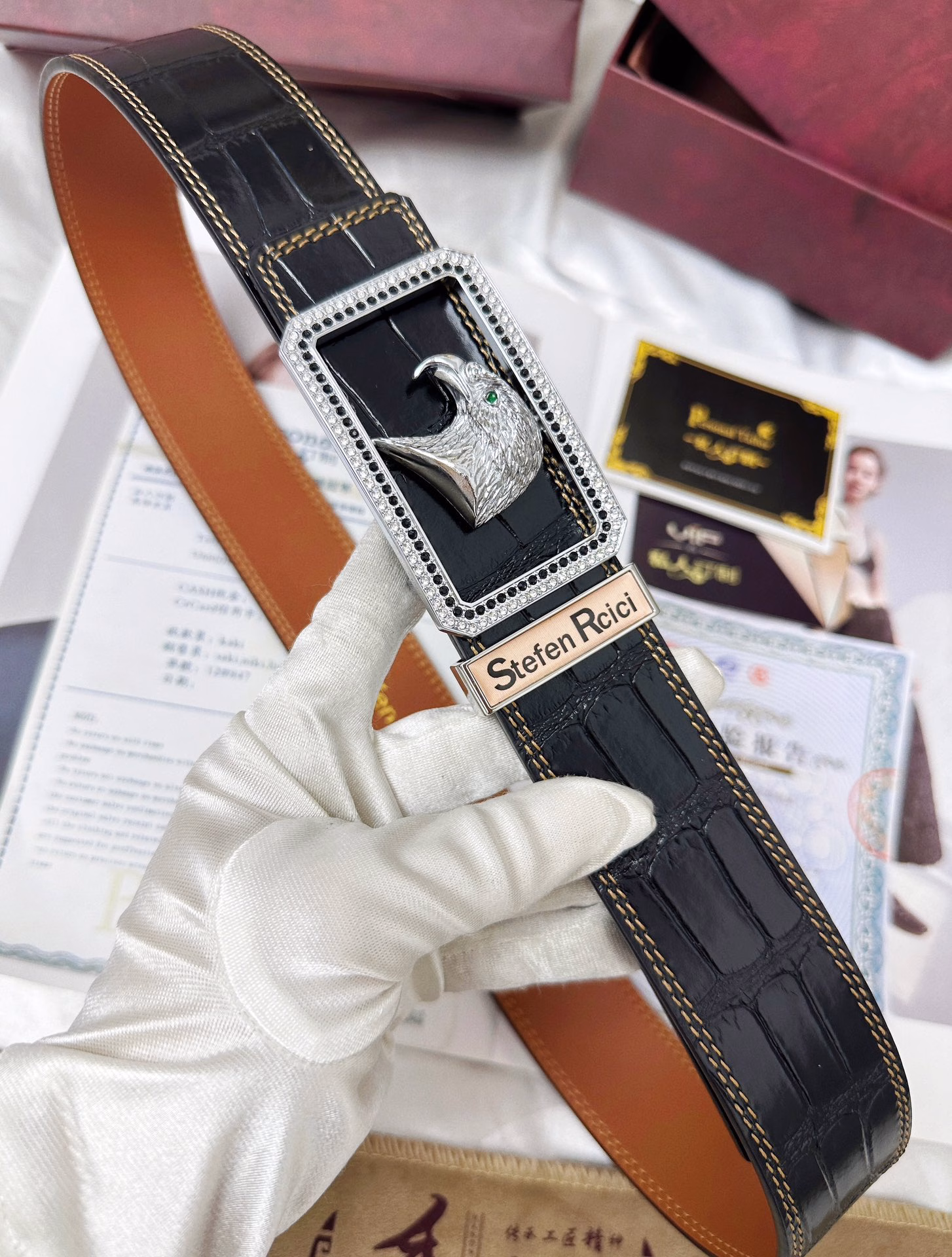 Stefen Rcici. Stefen. Nitz ✈️P150Belt: Top-grade original replica. Private customization🌟High-end special edition