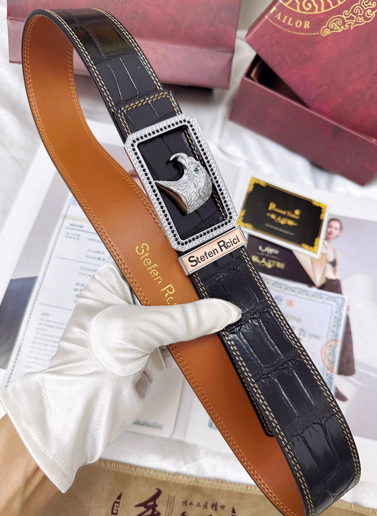 Stefen Rcici. Stefen. Nitz ✈️P150Belt: Top-grade original replica. Private customization🌟High-end special edition