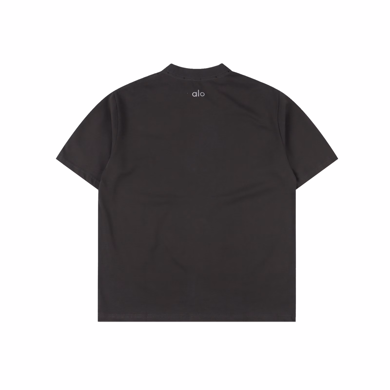ALO 25SS short-sleeved T-shirt with reflective letters on the front and backThe fabric is made of custom-made 240g 26-count extra smooth double-ply fine cotton plain weave high-density dust-free all-cotton fabric. The front frame is thickened with high density, the stitching is smooth, the OEM quality, and a full set of customized auxiliary materials.
