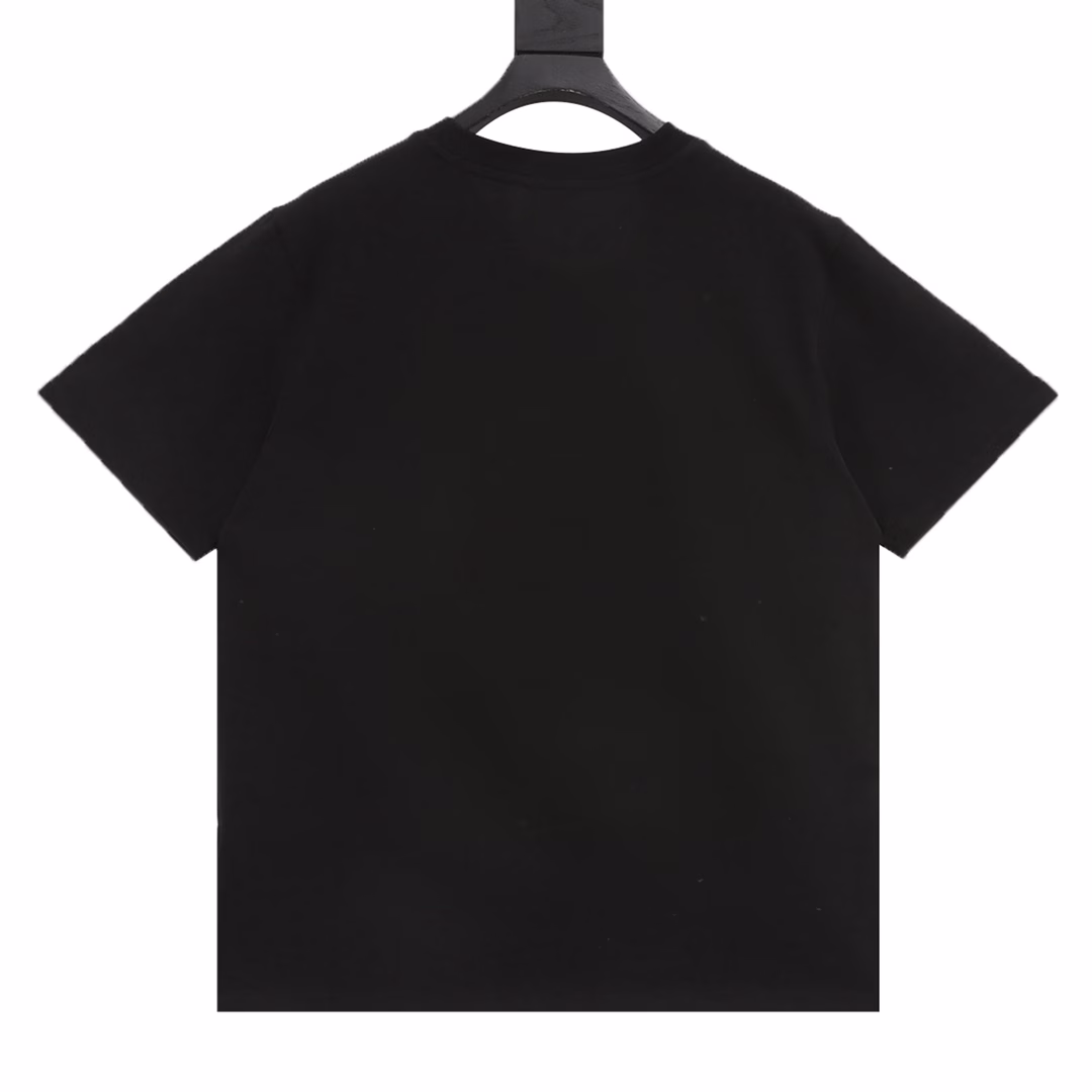 EVISU men's Xiangyun embroidery regular style casual trendy men's streetwear T-shirt