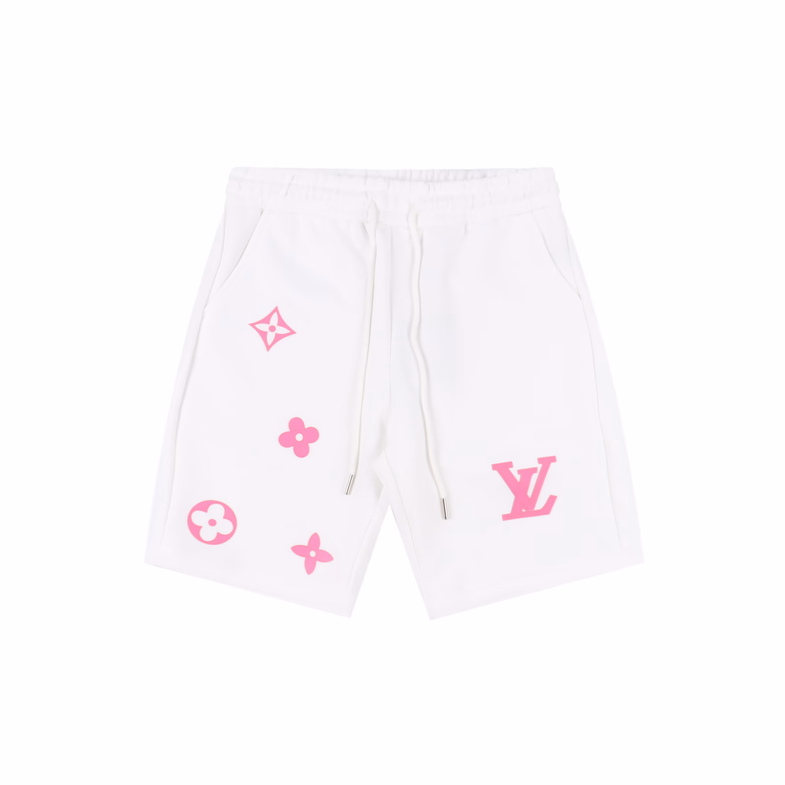 Louis Vuitton 25ss LOGO printed shortsThe fabric is custom-made 380g washed pure cotton loop fabric, which feels comfortable to the touch. It adopts the hand-printed screen printing process, which is not afraid of peeling and flaking. The upper body is smooth and breathable. Infrared positioning cutting, workwear pant style design, an unbeatable and versatile style when worn. All the details are custom-developed in a hundred places, and all the hardware and auxiliary materials are restored to ZP