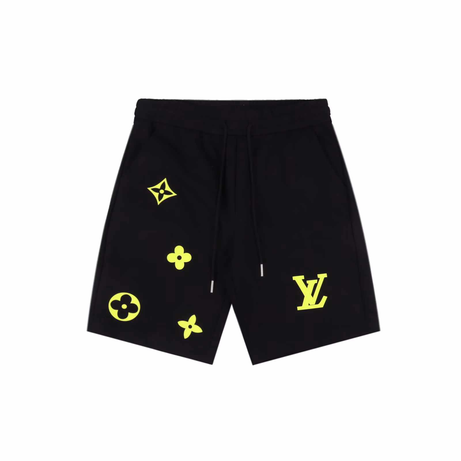 Louis Vuitton 25ss LOGO printed shortsThe fabric is custom-made 380g washed pure cotton loop fabric, which feels comfortable to the touch. It adopts the hand-printed screen printing process, which is not afraid of peeling and flaking. The upper body is smooth and breathable. Infrared positioning cutting, workwear pant style design, an unbeatable and versatile style when worn. All the details are custom-developed in a hundred places, and all the hardware and auxiliary materials are restored to ZP