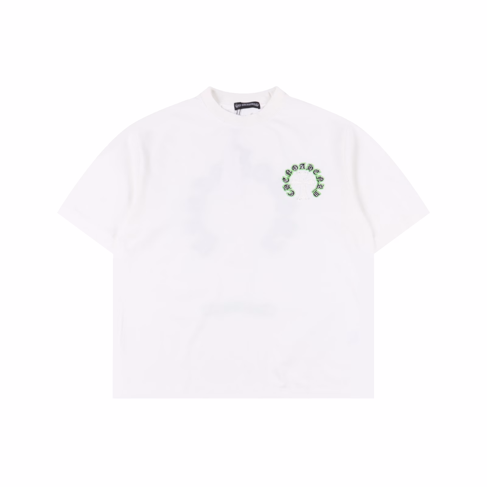 Kloxin 25ss Sanskrit Horseshoe Cross Patch embroidered Washed short-sleeved T-shirtHeavy industry style show private customization series, whole garment aged laser embossed customization, 300g double gauze fabricThe American-style acid-washed aged original fabric is laser-burned and embroidered with applioned fabric on the back. The letter applioned fabric is embroidered, making it very comfortable to wearIt is low-key yet luxurious, looking very classy when worn. After heavy washing, the clothes are very soft and not picky about the wearerThe upper body is absolutely stylish and extremely luxurious. The original mold has passed the appraisal and the label is received100% silk washed water label original version tag with hanging rope sleeve hole alignment techniqueThe OS's loose and off-the-shoulder design makes it easy for any body type to wear