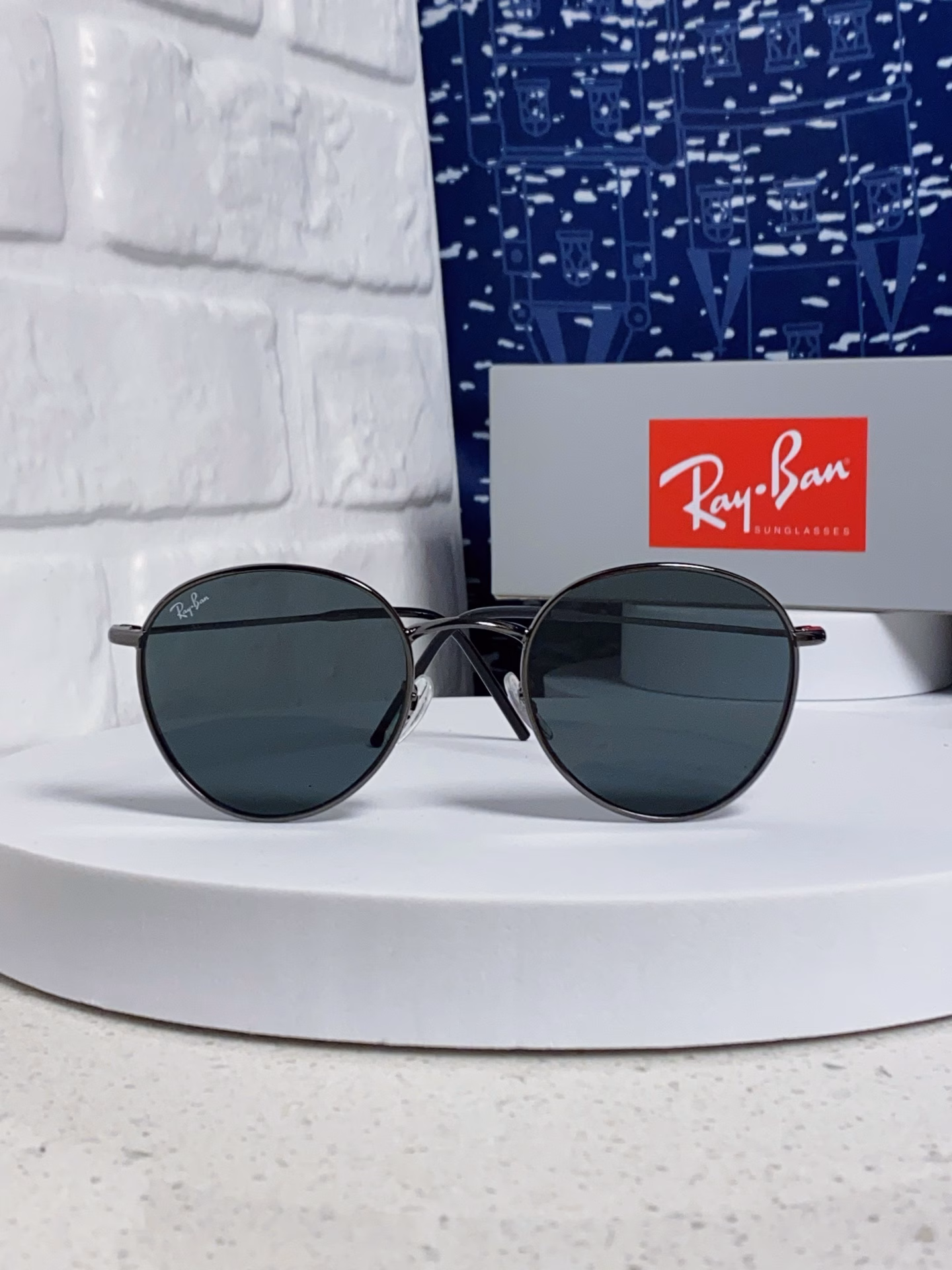 Ray-ban REVERSE Reverse Pantos metal-framed sunglasses for men and women
