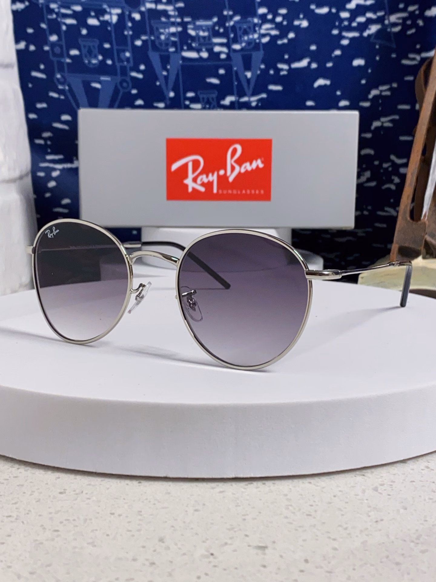 Ray-ban REVERSE Reverse Pantos metal-framed sunglasses for men and women
