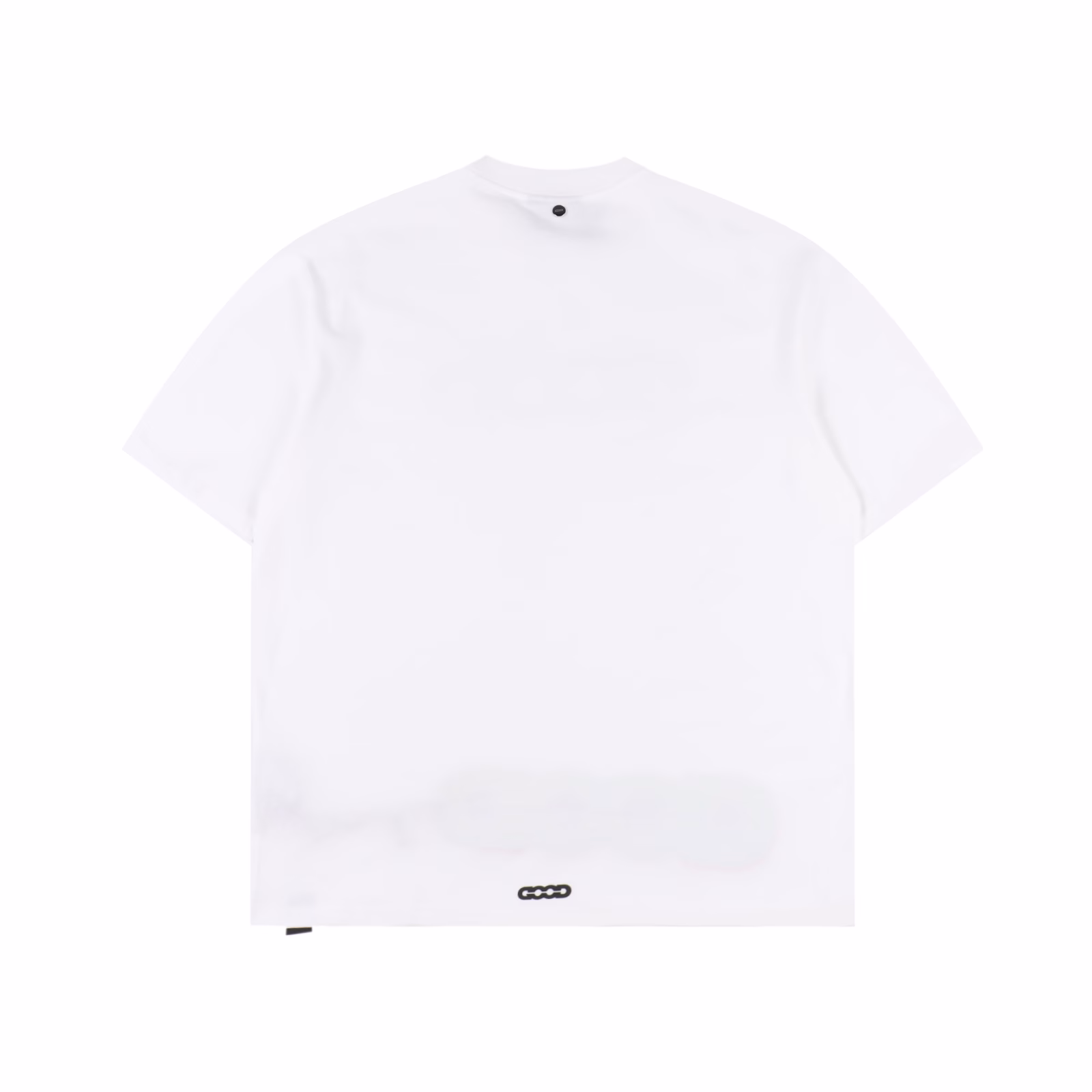 GOODBRAND Fragment metal LOGO short-sleeved T-shirt350-gram fabric for both men and women