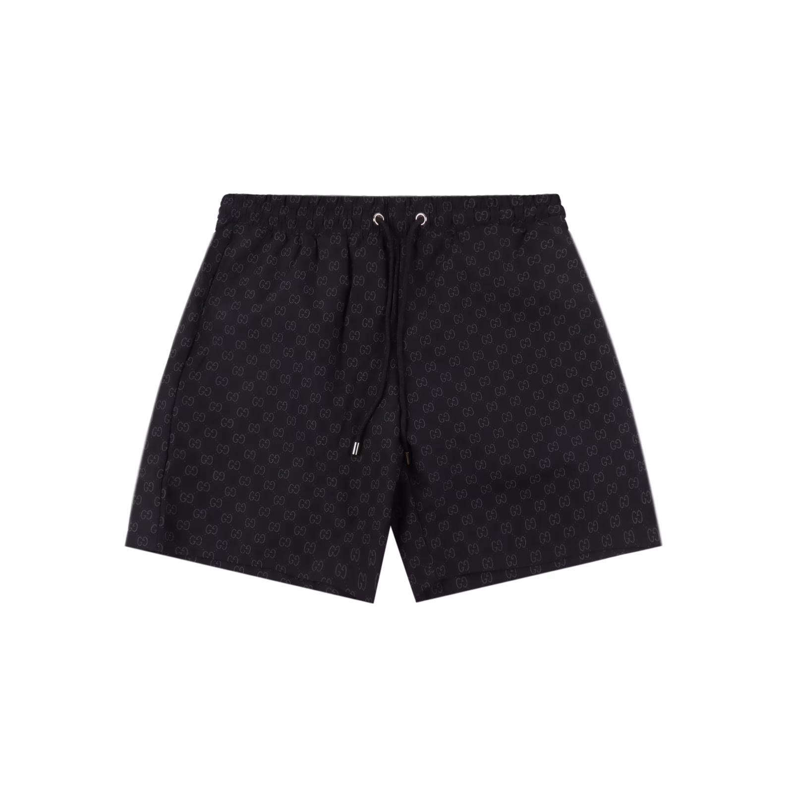 Gucci 25ss beach shorts fully printed with logoExquisitely crafted woven fabric, custom-made hardware, fine workmanship, first-class texture, excellent drape, enjoy the cool moments of summer and the beach!