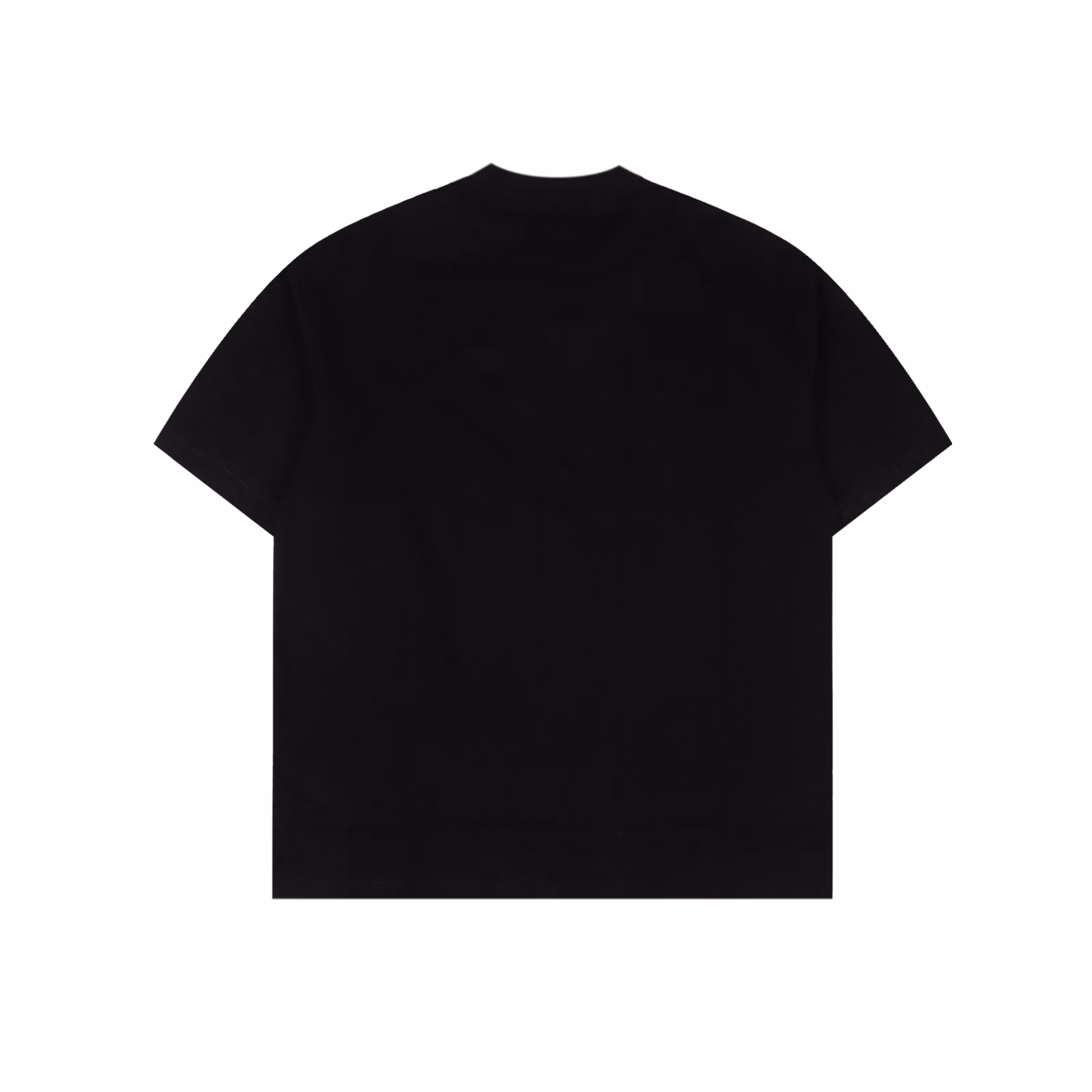 Loose short-sleeved T-shirts for both men and women with the smiley face embroidered letter Logo of Drew HouseThe embroidery technique of smiling face letters on the chestThe fabric is made of 32-count high-weight 280-gram double-yarn combed cotton fabric