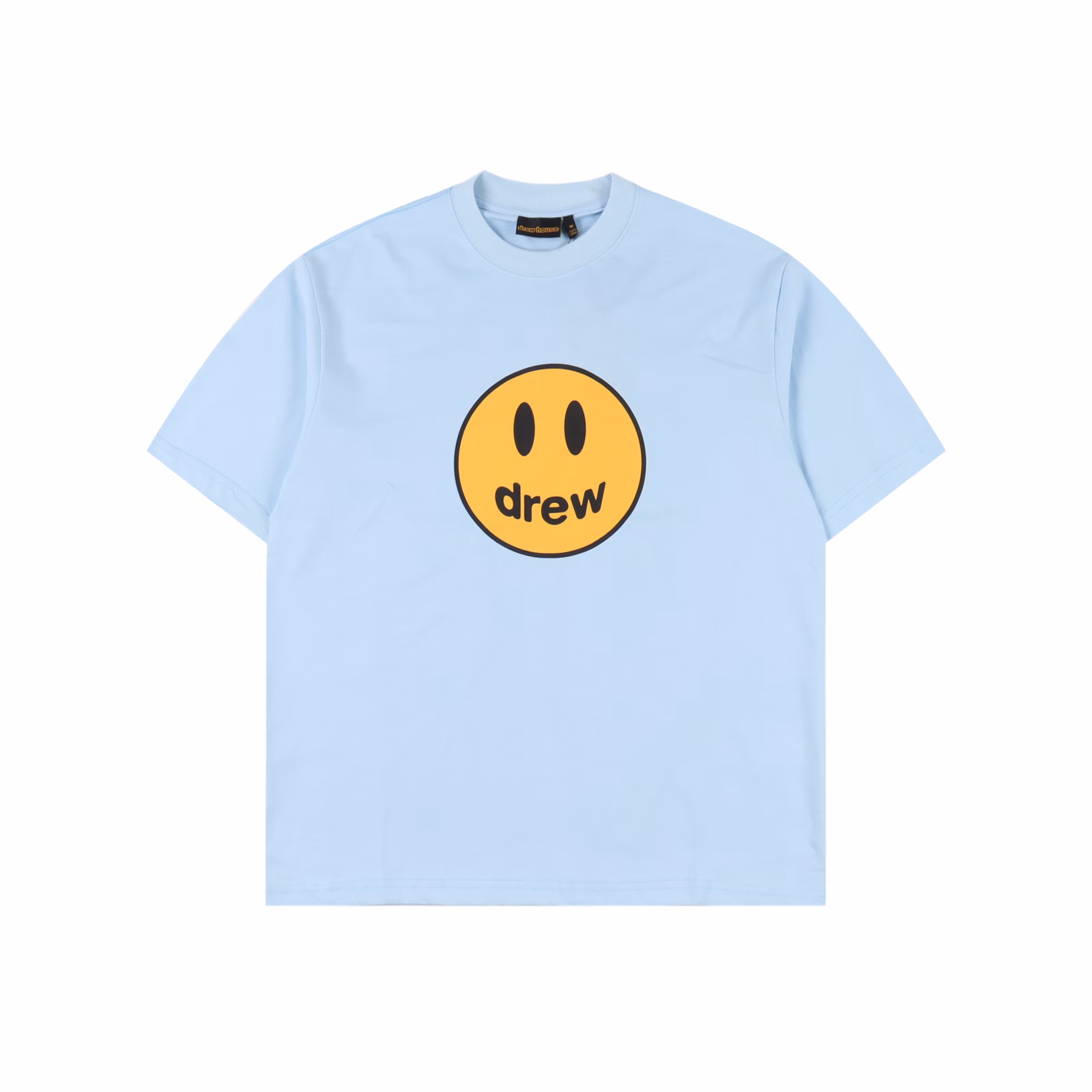 Drew House's classic smiley face printed short sleeveCustom-woven and custom-dyed fabrics, with digital printing on each piece of fabricImported glue paste printing, custom-made pure cotton thread collar, not easy to deform, can be distinguished from market versions, mold custom-made new tag washed label original packaging bag