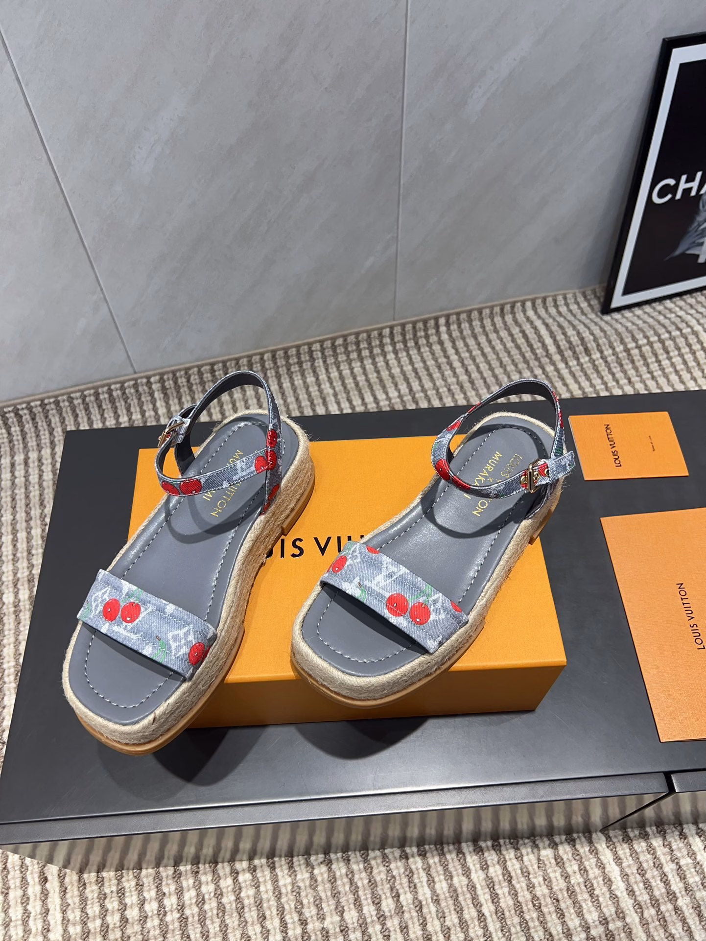 L*V Donkey 2025vs The latest summer blockbuster sandal collection…Retro hemp rope thick-soled sandals